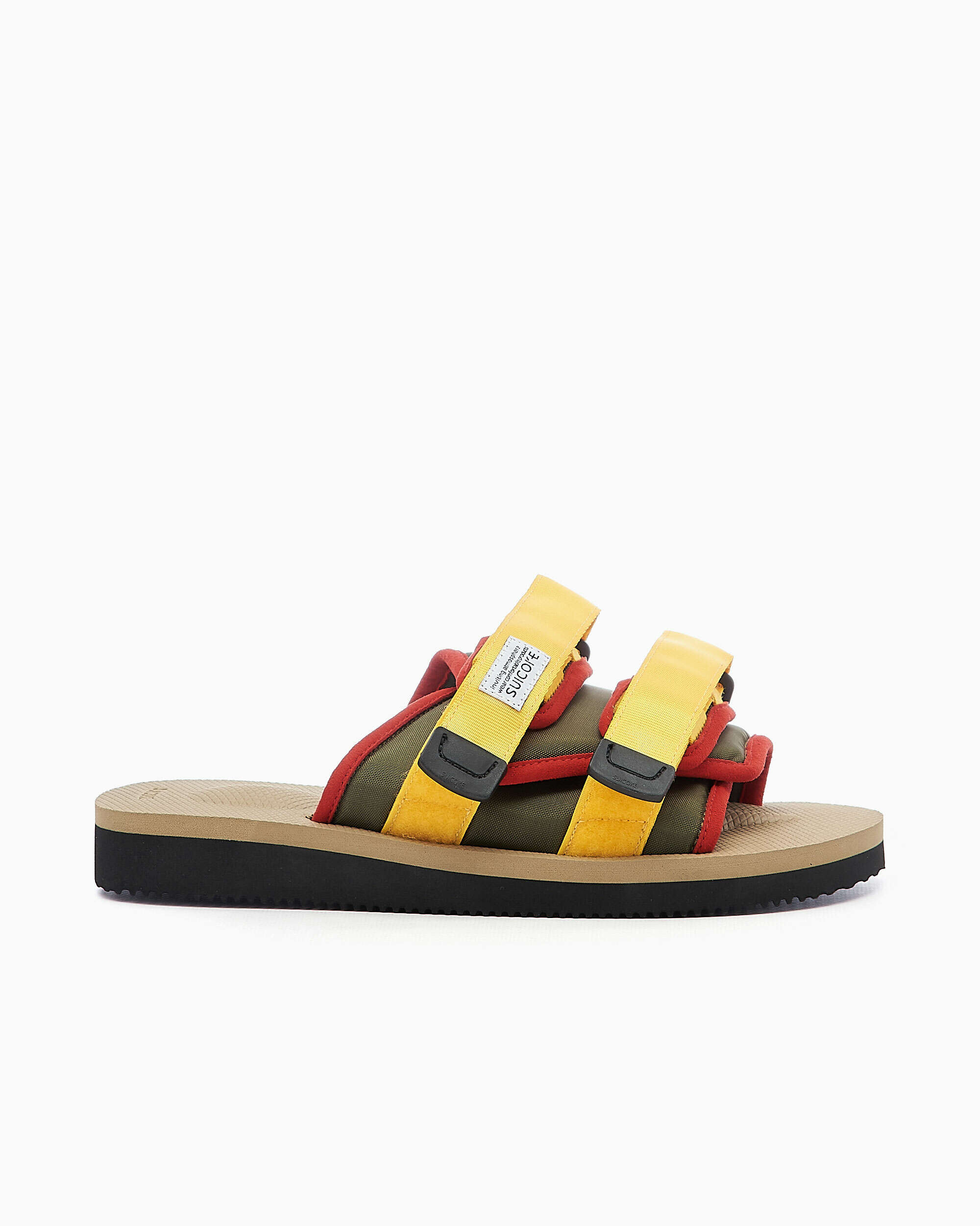 Suicoke Moto Cab Olive/Beige Multi OG-056Cab._131 | FOOTDISTRICT