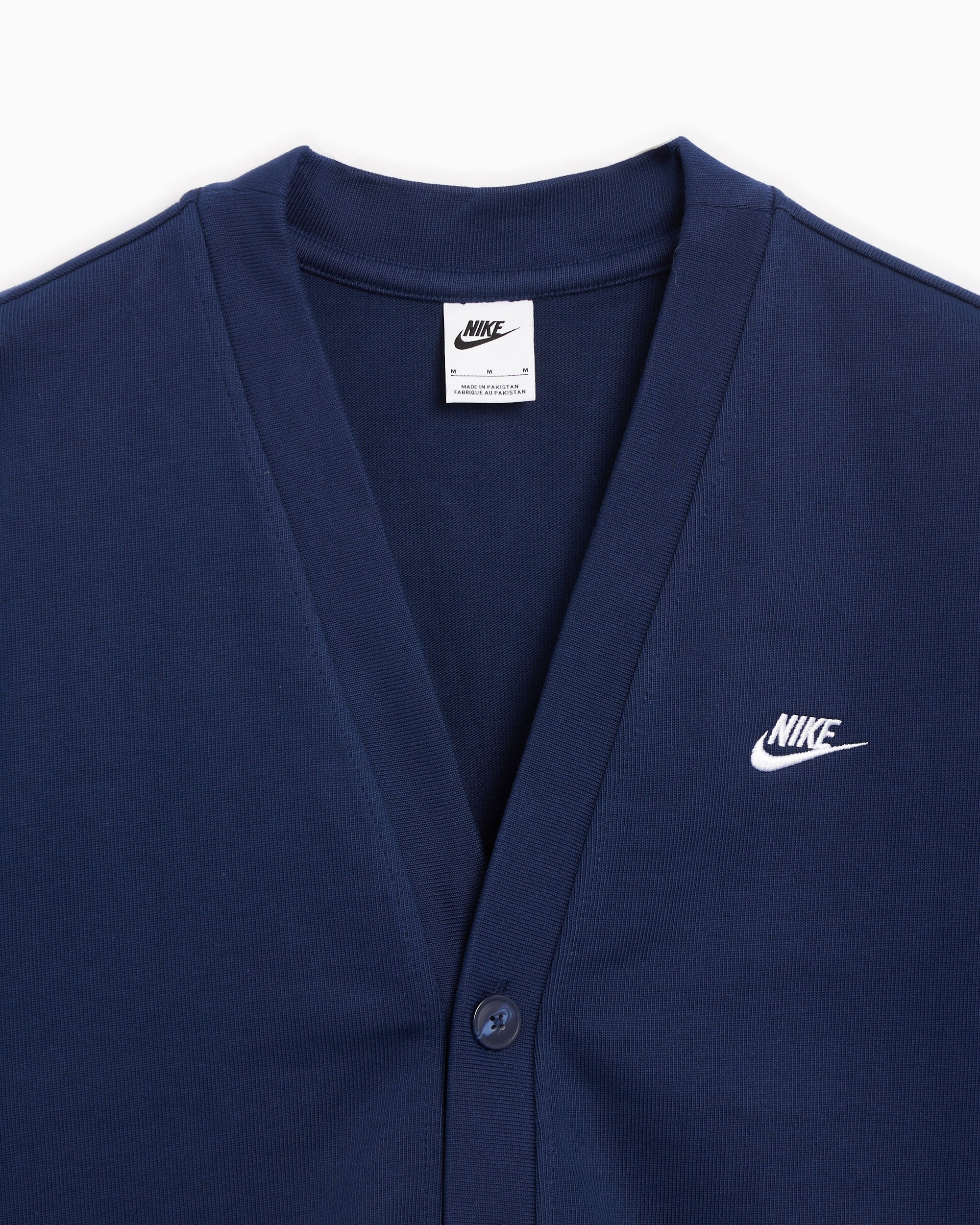 Nike Club Fairway Men s Fleece Cardigan Blue FN3898 410 FOOTDISTRICT