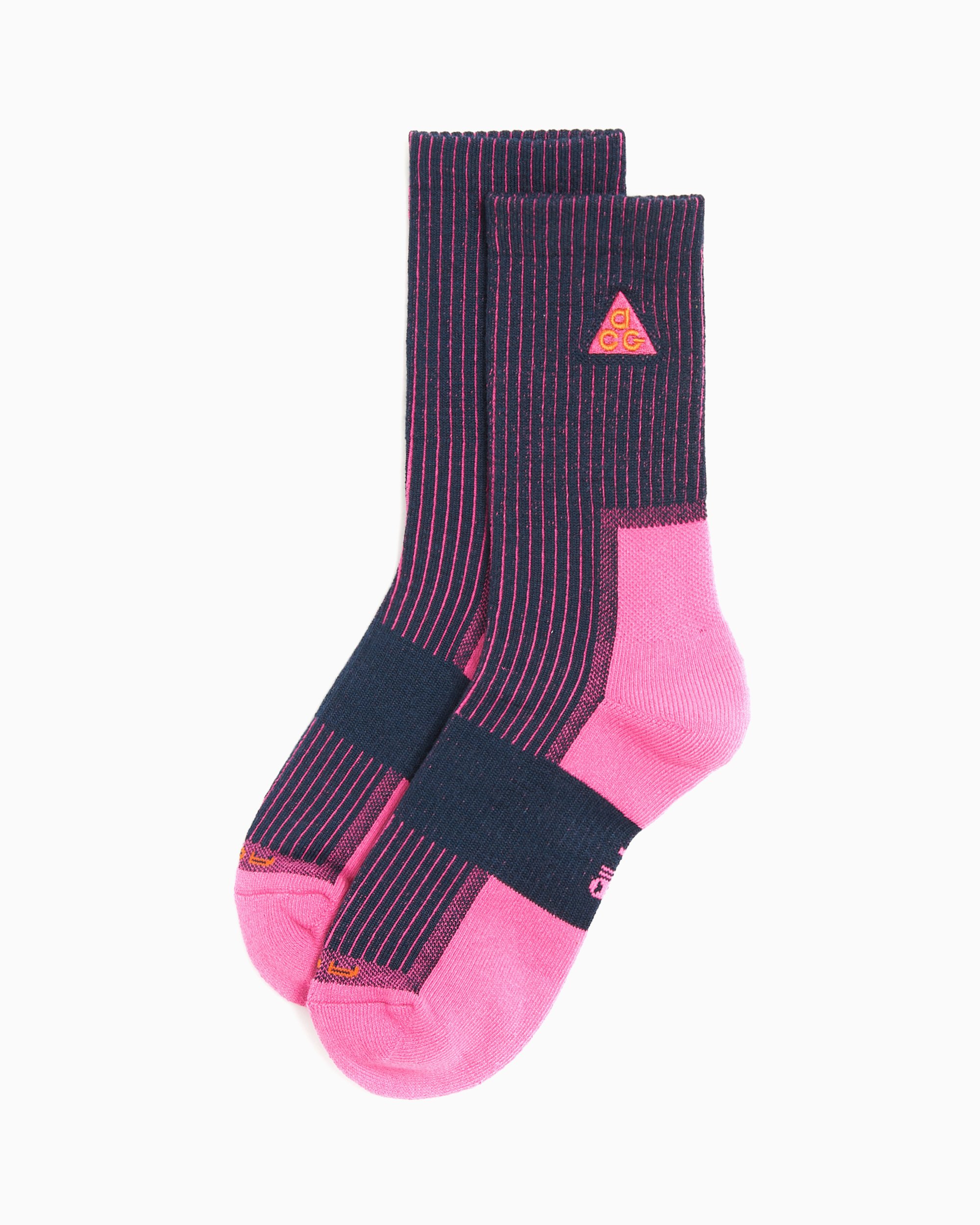 Nike ACG Everyday Cushioned Unisex Crew Socks Pink FB3341 478 FOOTDISTRICT