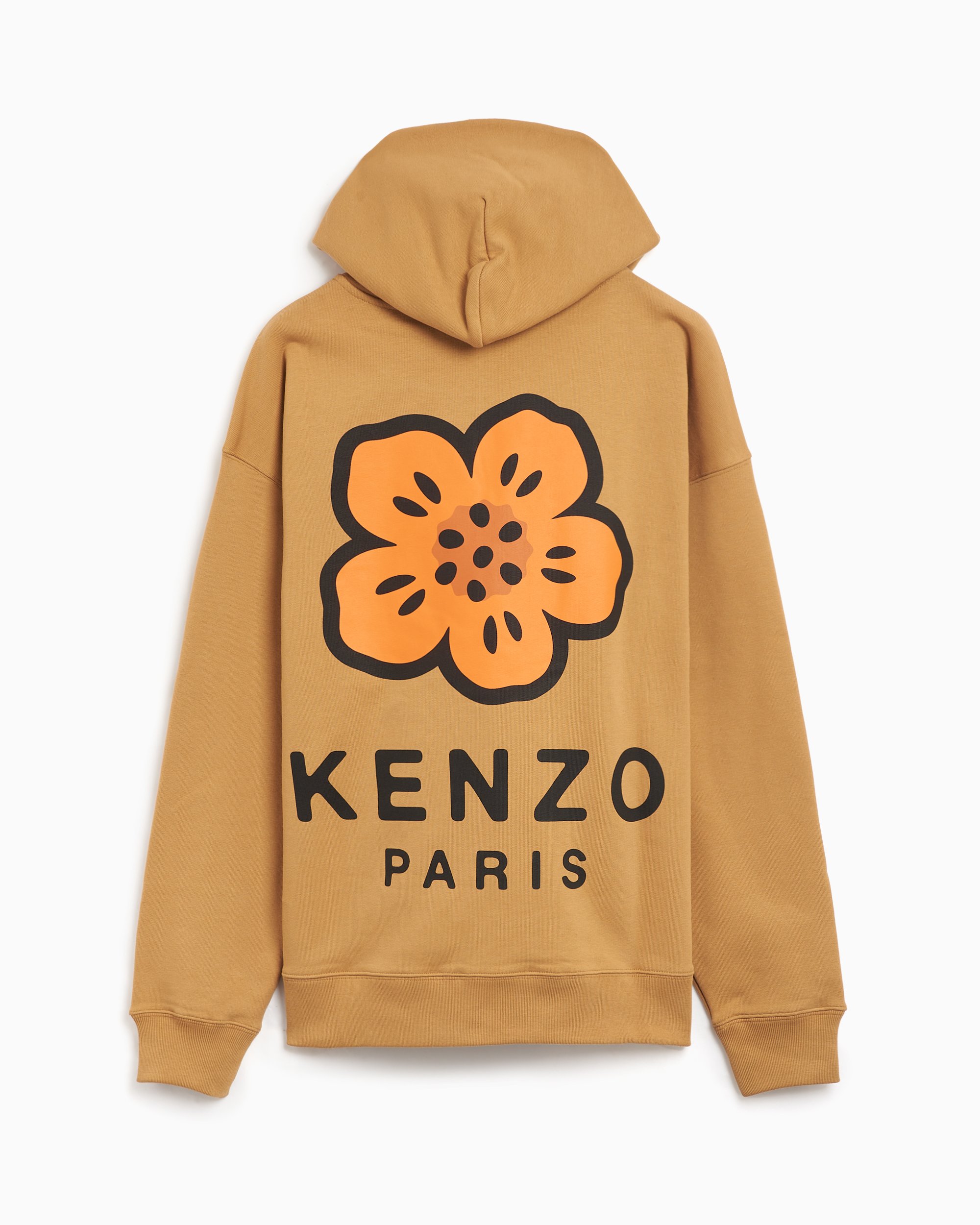 Kenzo Boke Flower Men s Oversized Hoodie Beige FE65SW2274MT 14 FOOTDISTRICT