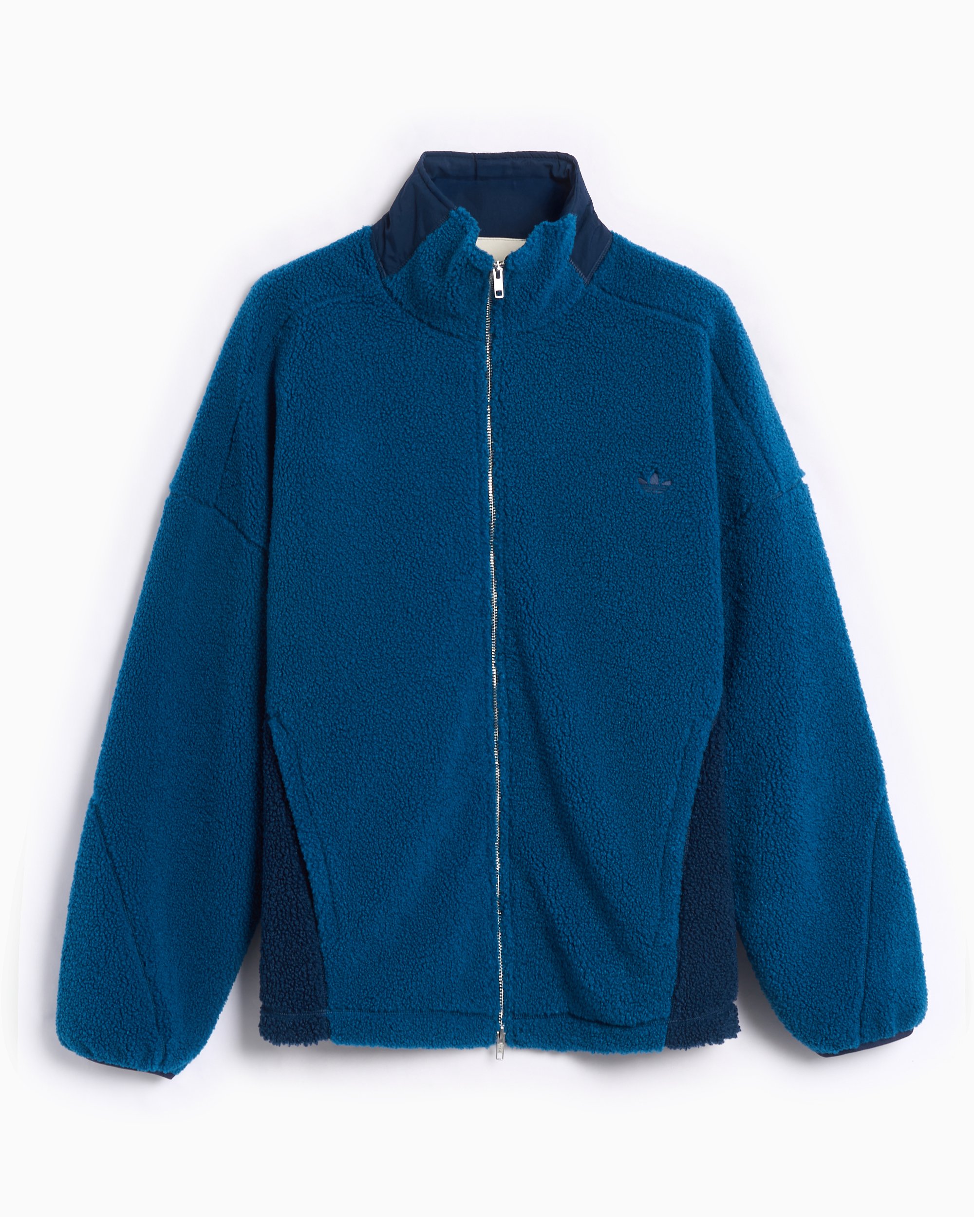 adidas Originals Adams Blvd Unisex Fleece Jacket Blue JX6148