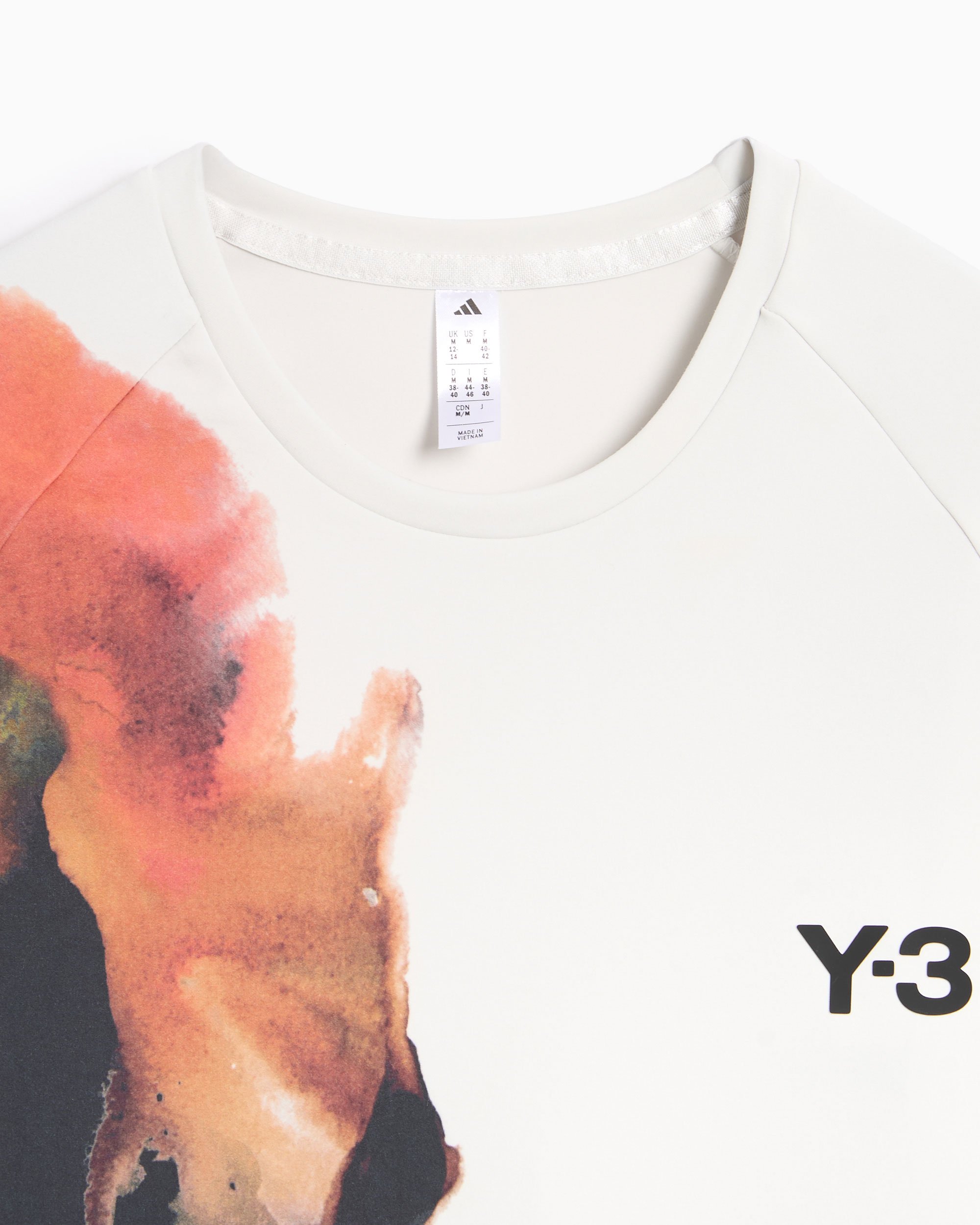 adidas Y-3 Tennis Cropped Half-Sleeved Slim Women's T-Shirt White