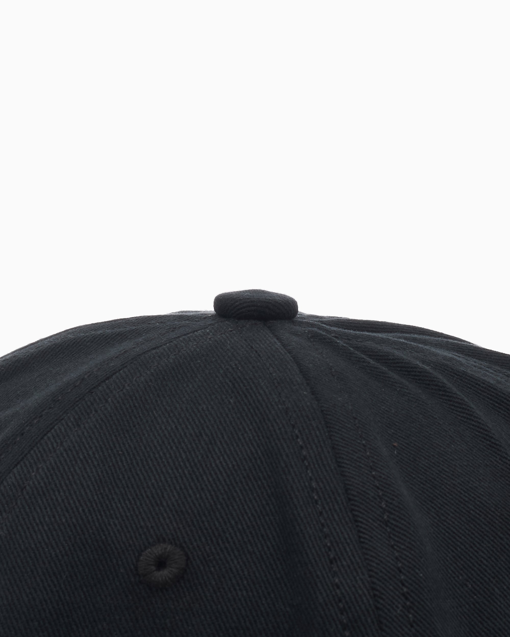 Pop Trading Company O 6 Panel Unisex Cap Black POP_NOS-009