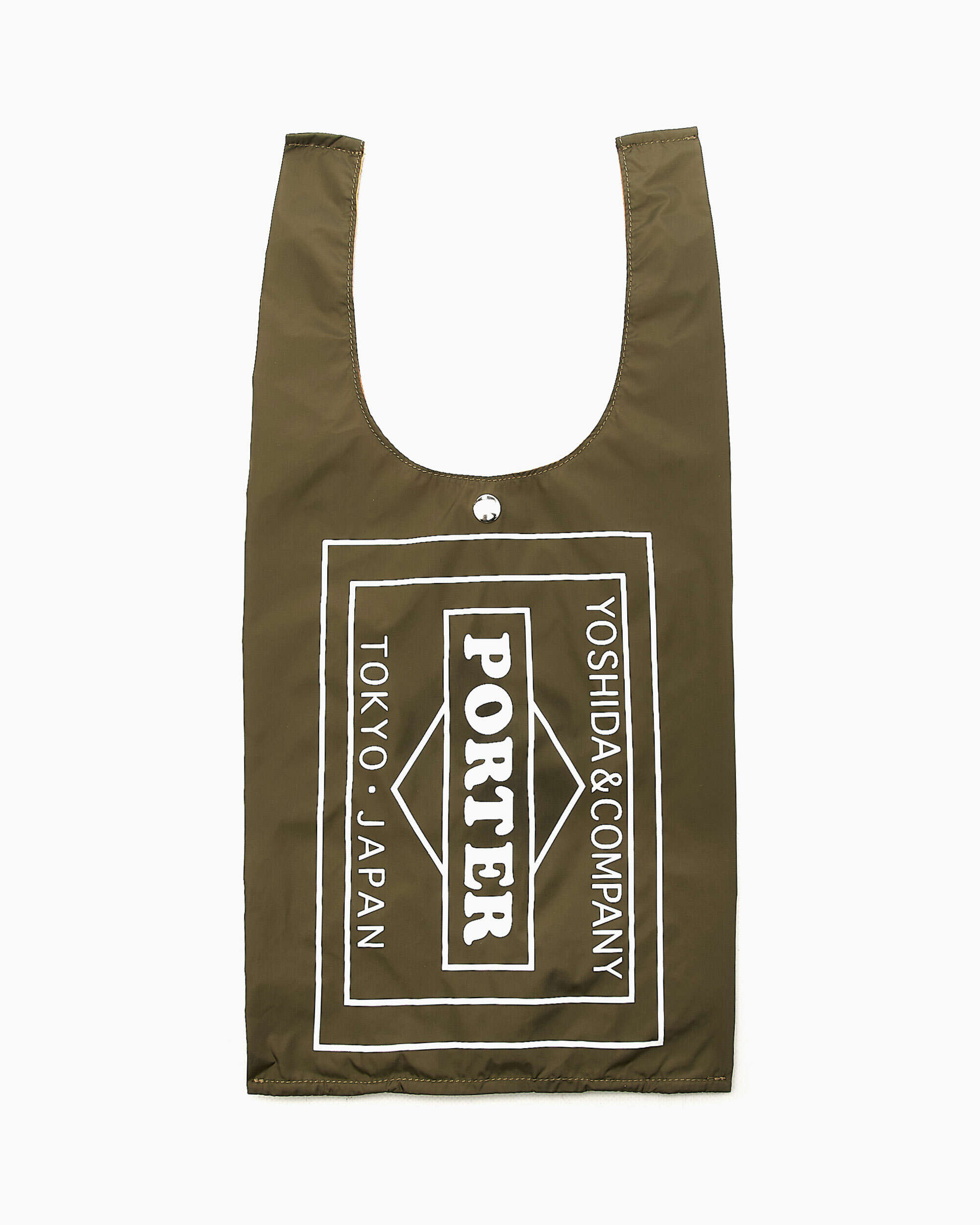 Porter Yoshida Co. Packable Grocery Unisex Tote Bag CVS Braun 381 01606 30 FOOTDISTRICT