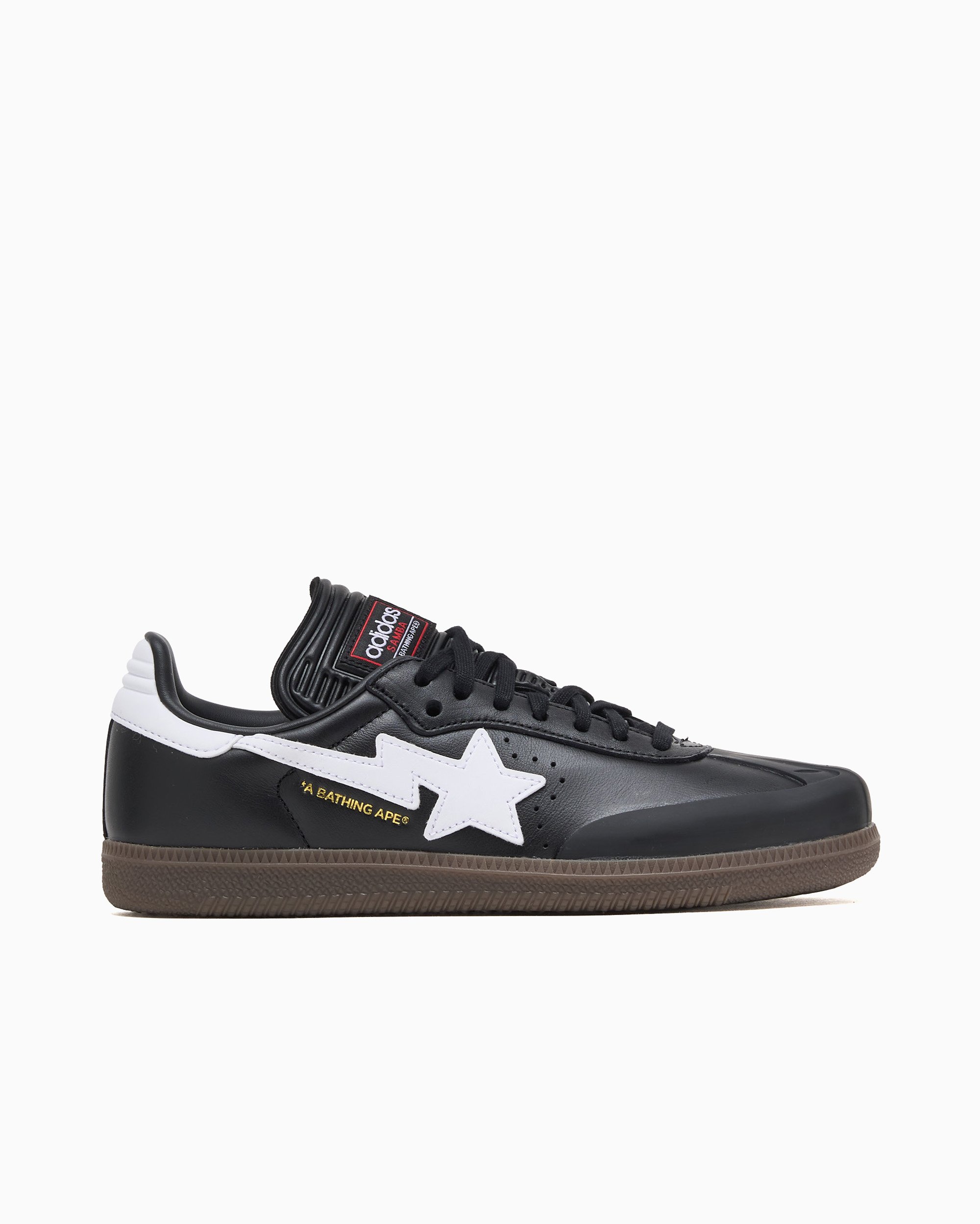 adidas Originals x BAPE Samba Black JR9246 | FOOTDISTRICT