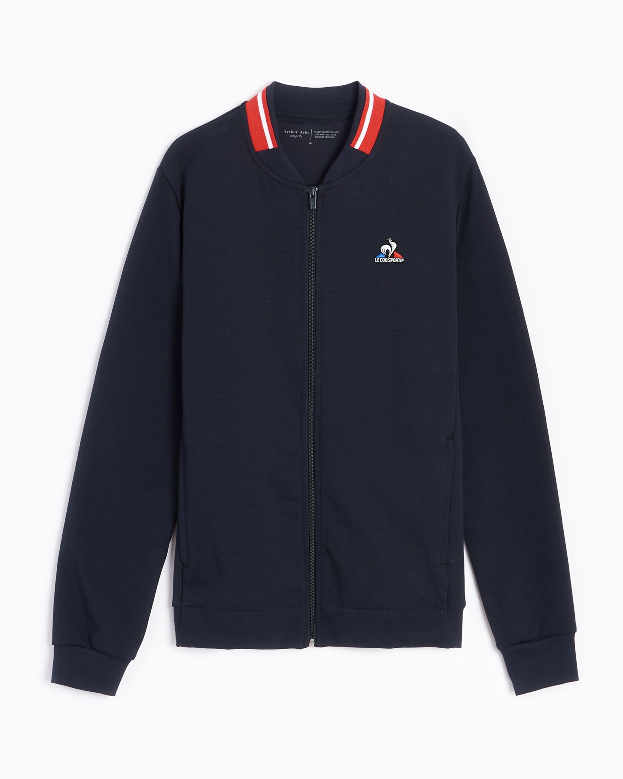 Le Coq Sportif x Arthur Ashe Heritage Unisex Jacket Blauw 2221013