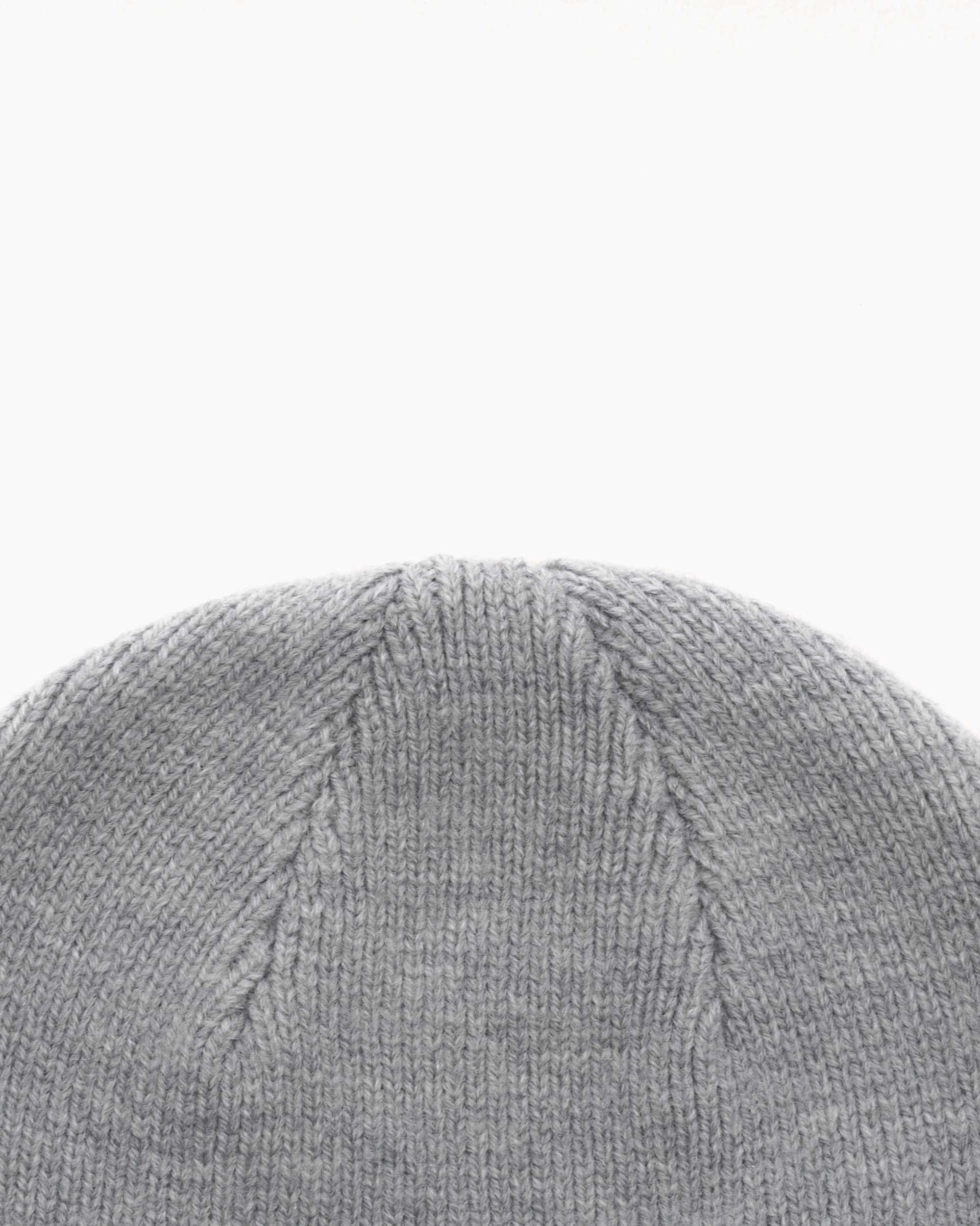 Dime MTL Cursive Unisex Wool Fold Beanie Gray DIMEHO2428GRY