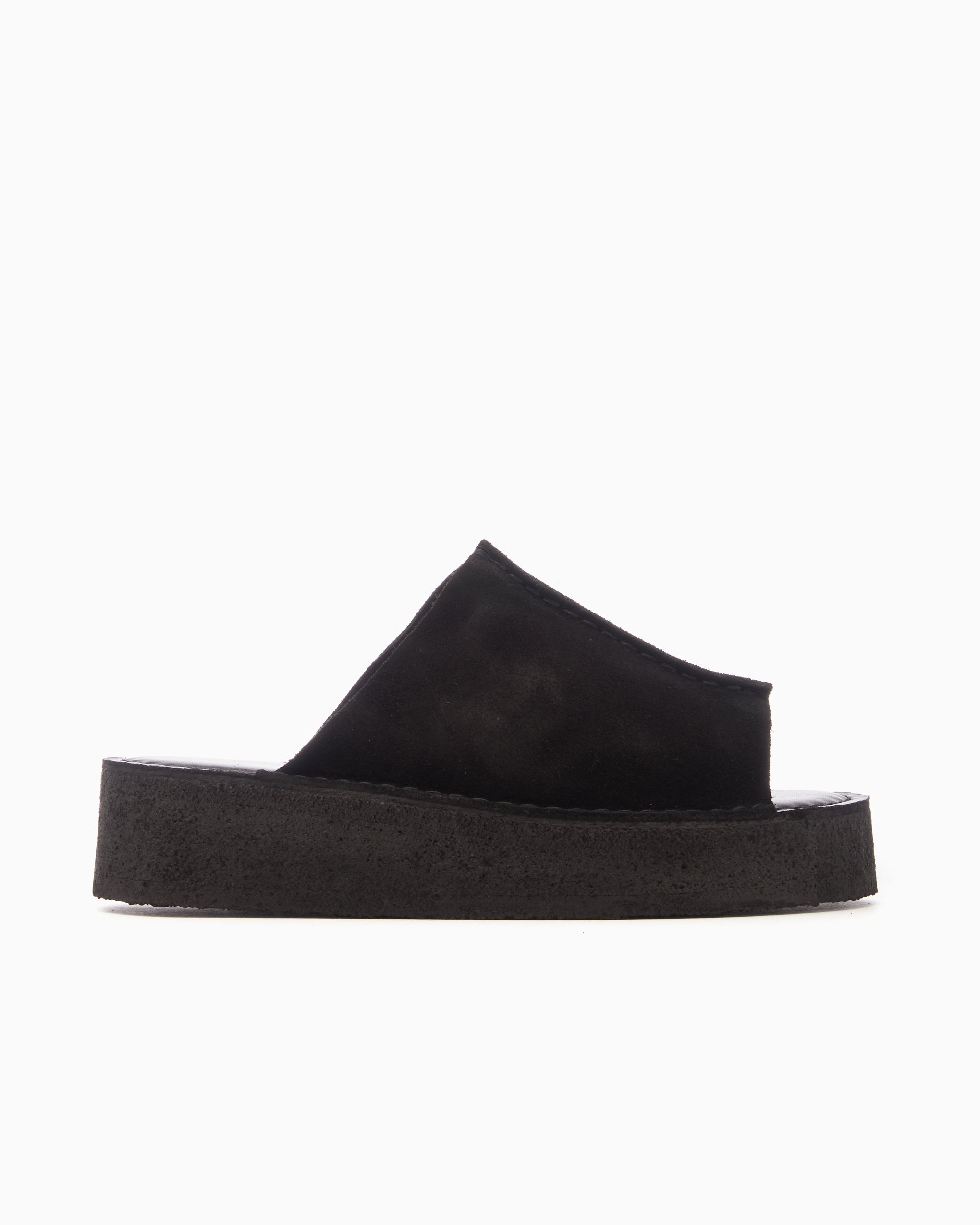 Clarks Wedge Women s Slide Black 261765574 FOOTDISTRICT