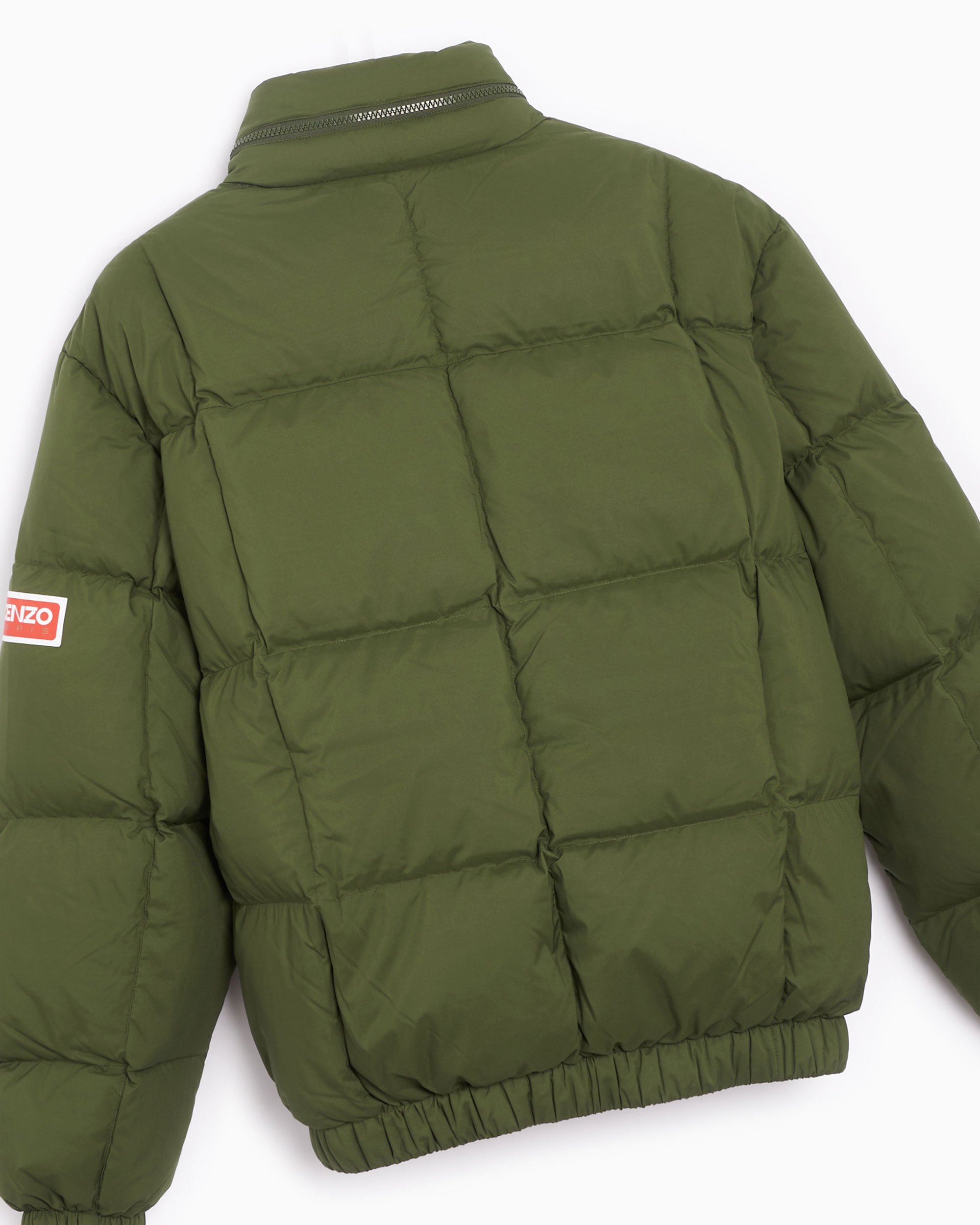 Kenzo Paris Unisex Down Jacket Green FC65OU1339NC 51 Buy Online