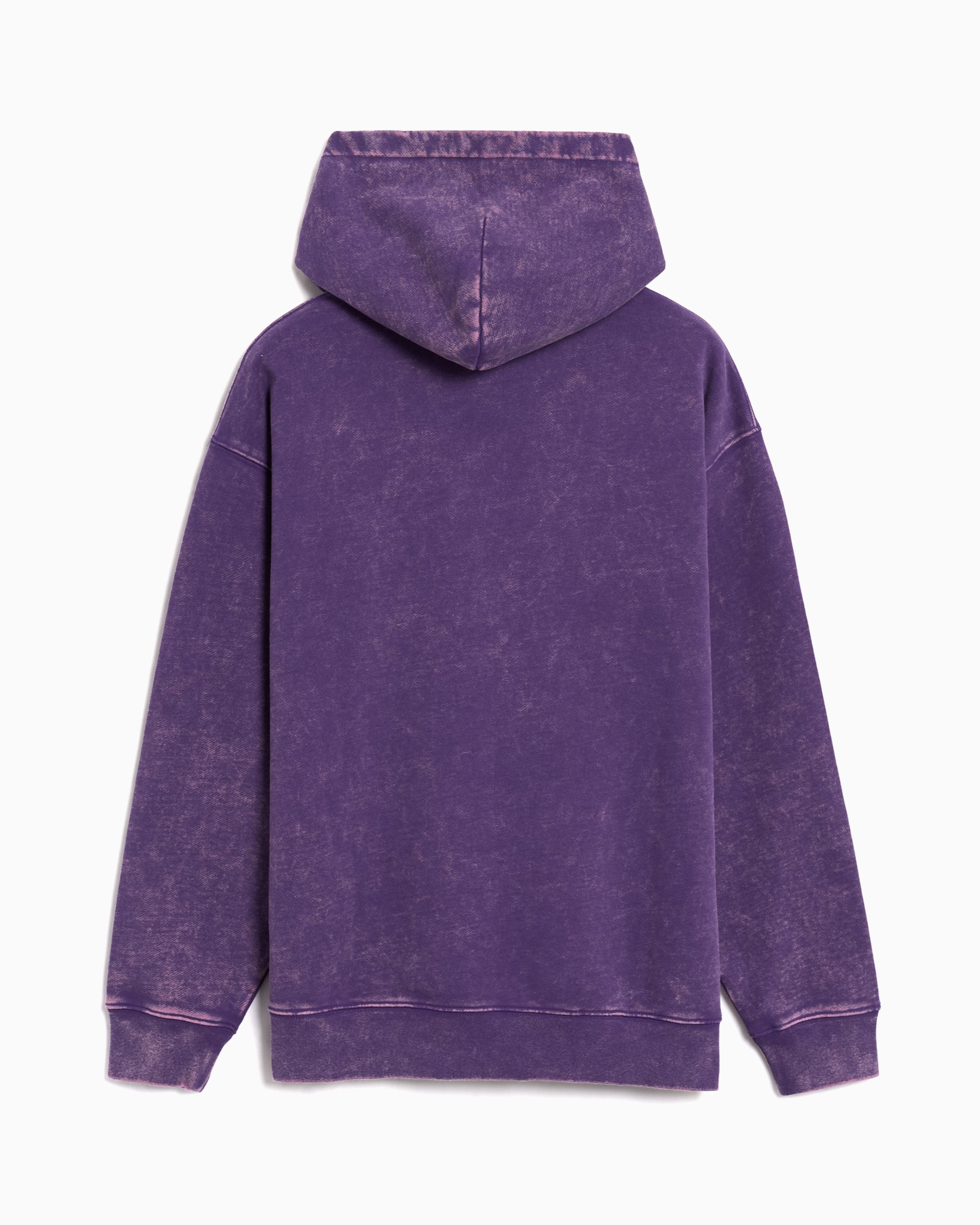 Dime MTL French Terry Logo Relaxed Men's Hoodie Purple