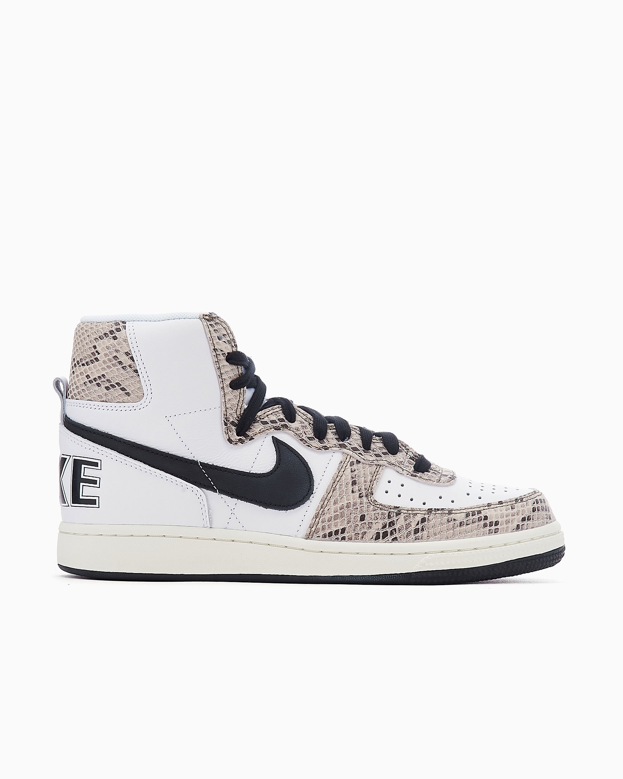 Nike Terminator High 'Cocoa Snake' High Top Sneaker (White/Black/Sail/Cocoa,