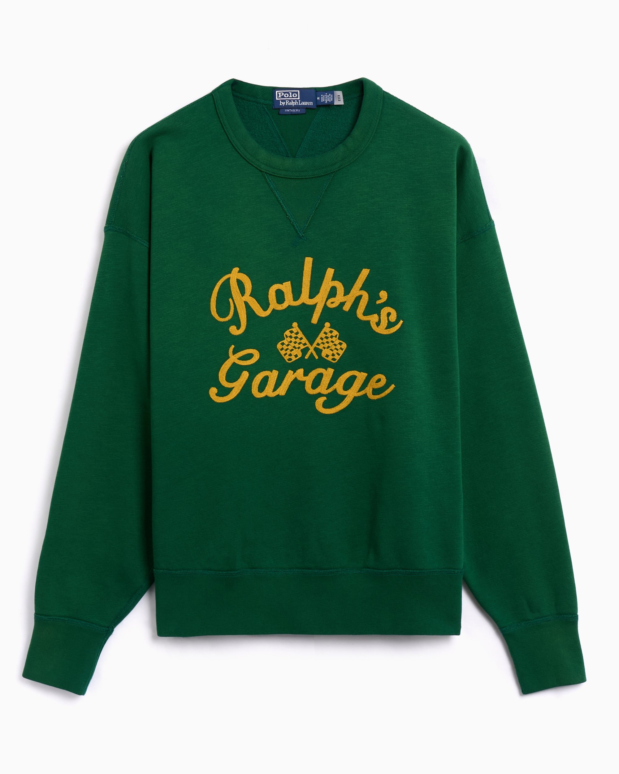 Polo Ralph Lauren Ralph's Garage Men's Sweatshirt Green