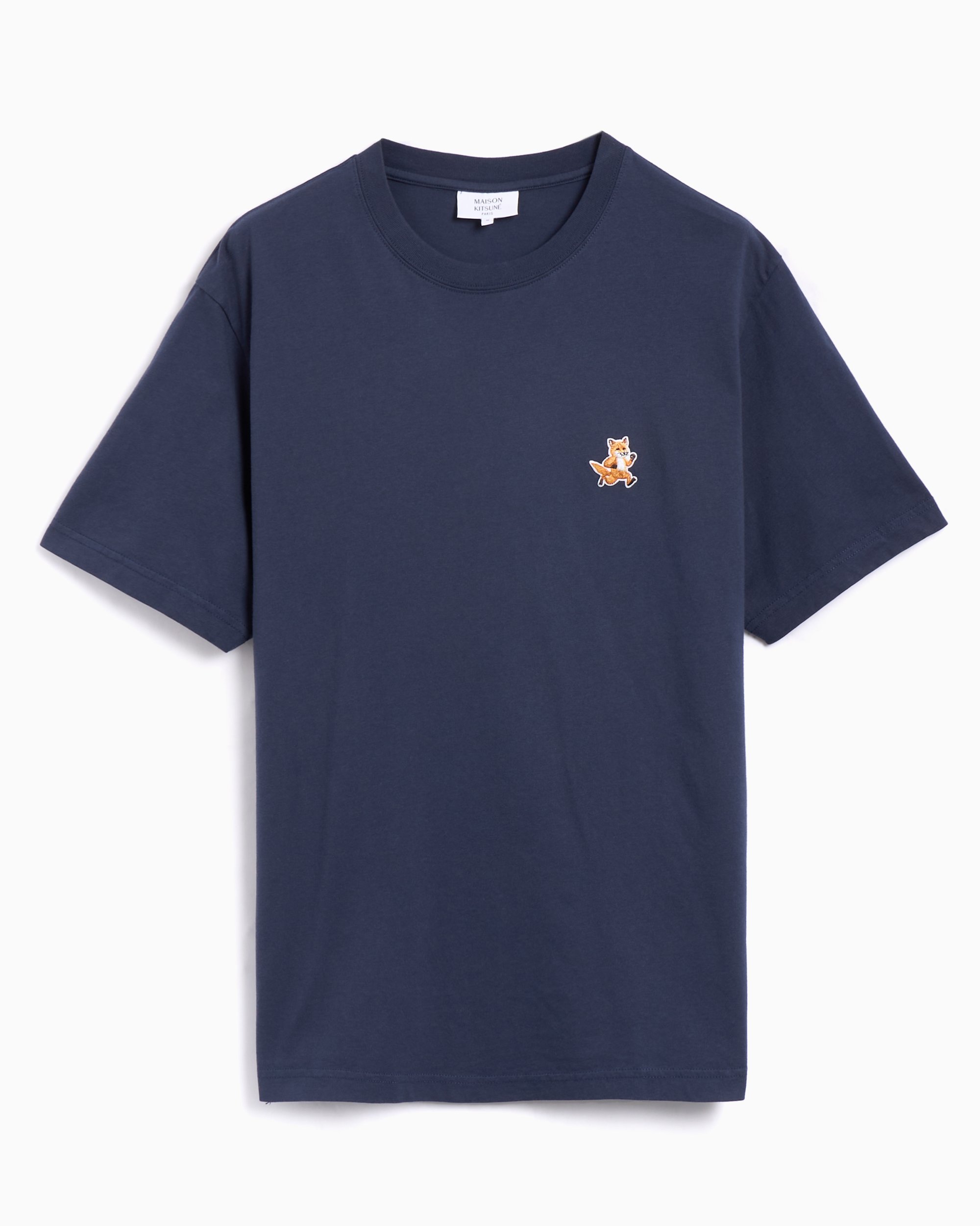 And Wander x Maison Kitsune Skiing Fox Dry Cotton S/S Tee