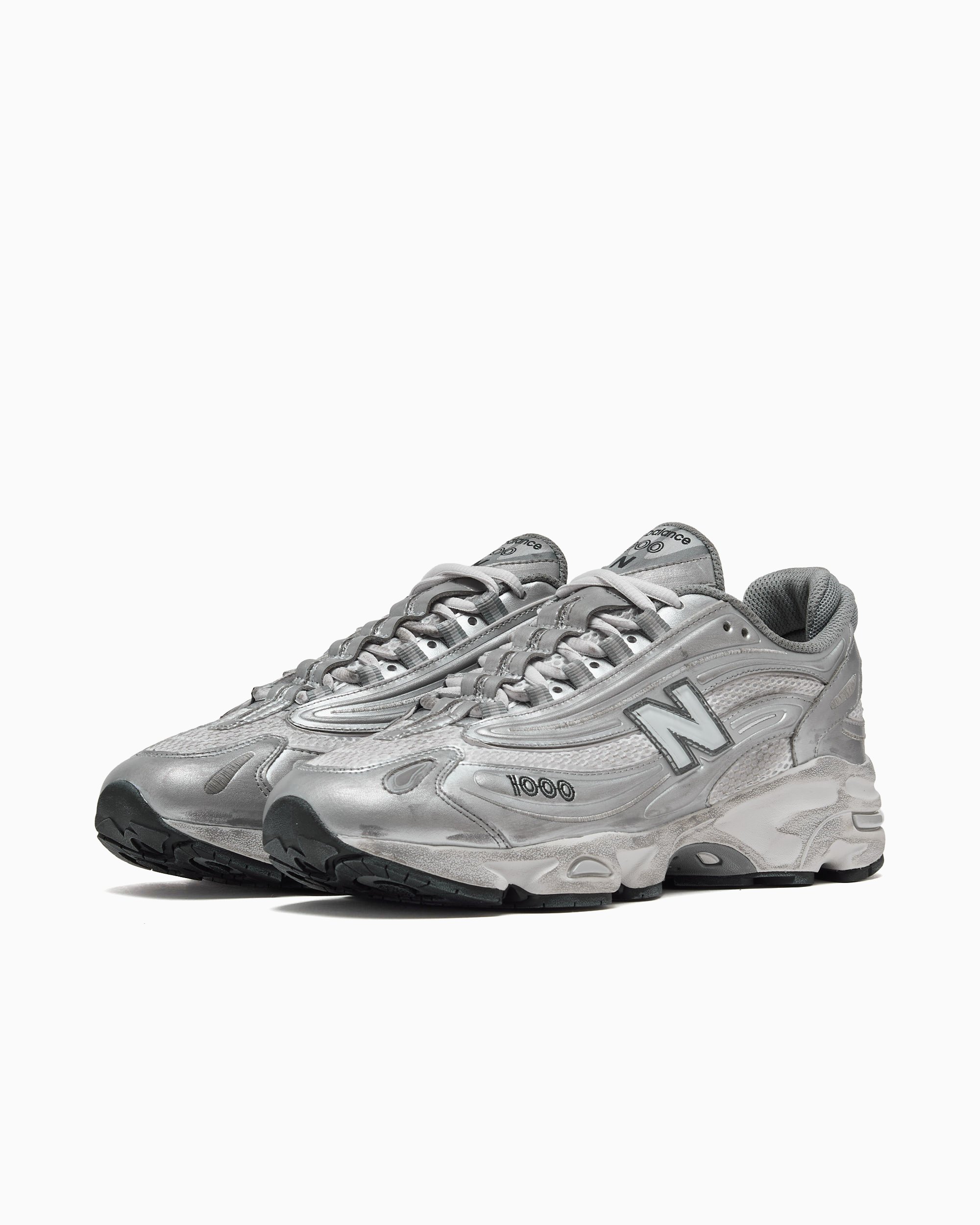 New Balance M1000 G Gray, Silver colored M1000G | FOOTDISTRICT