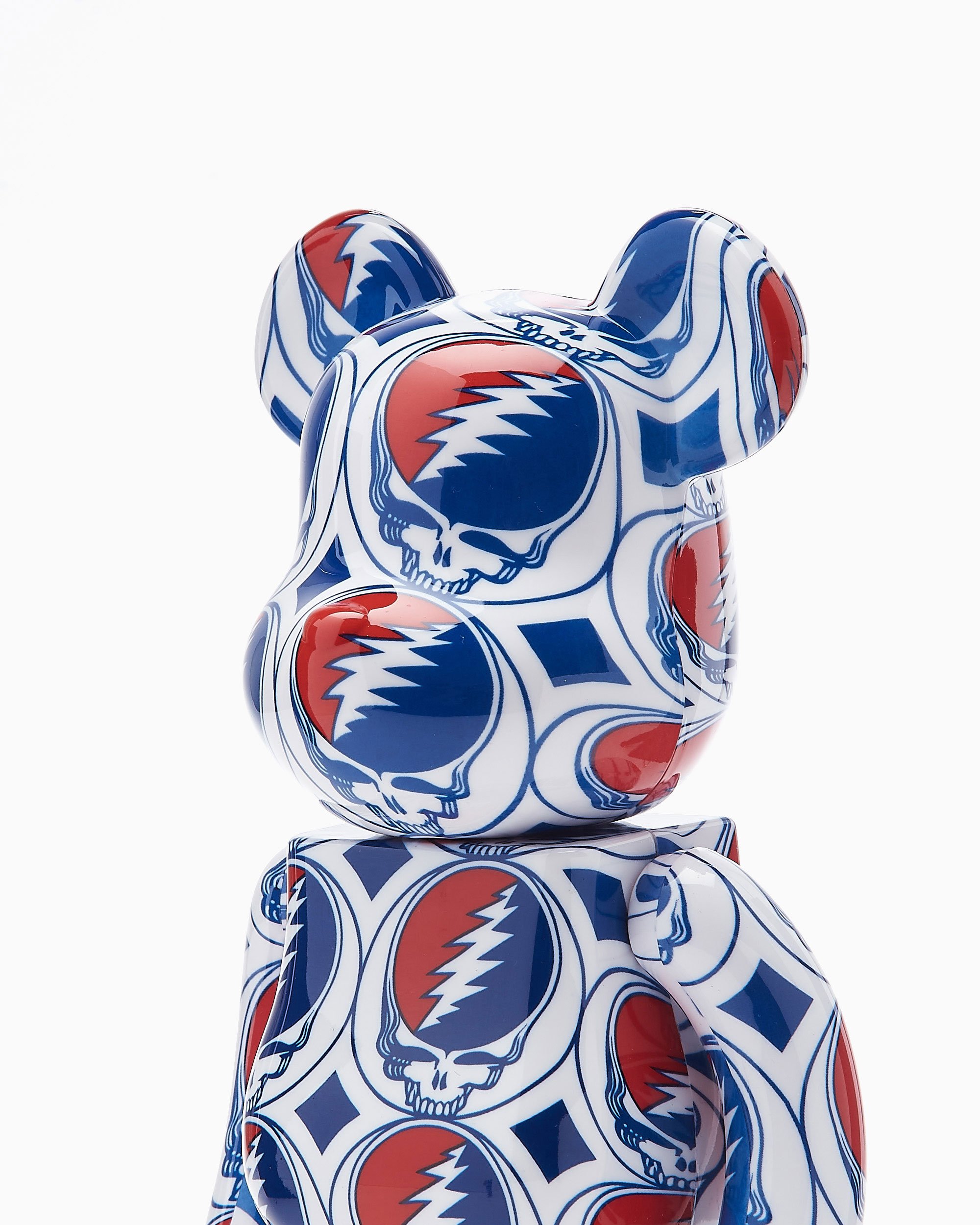 Medicom Toy Be@rbrick x Grateful Dead Steal Your Face 100% +