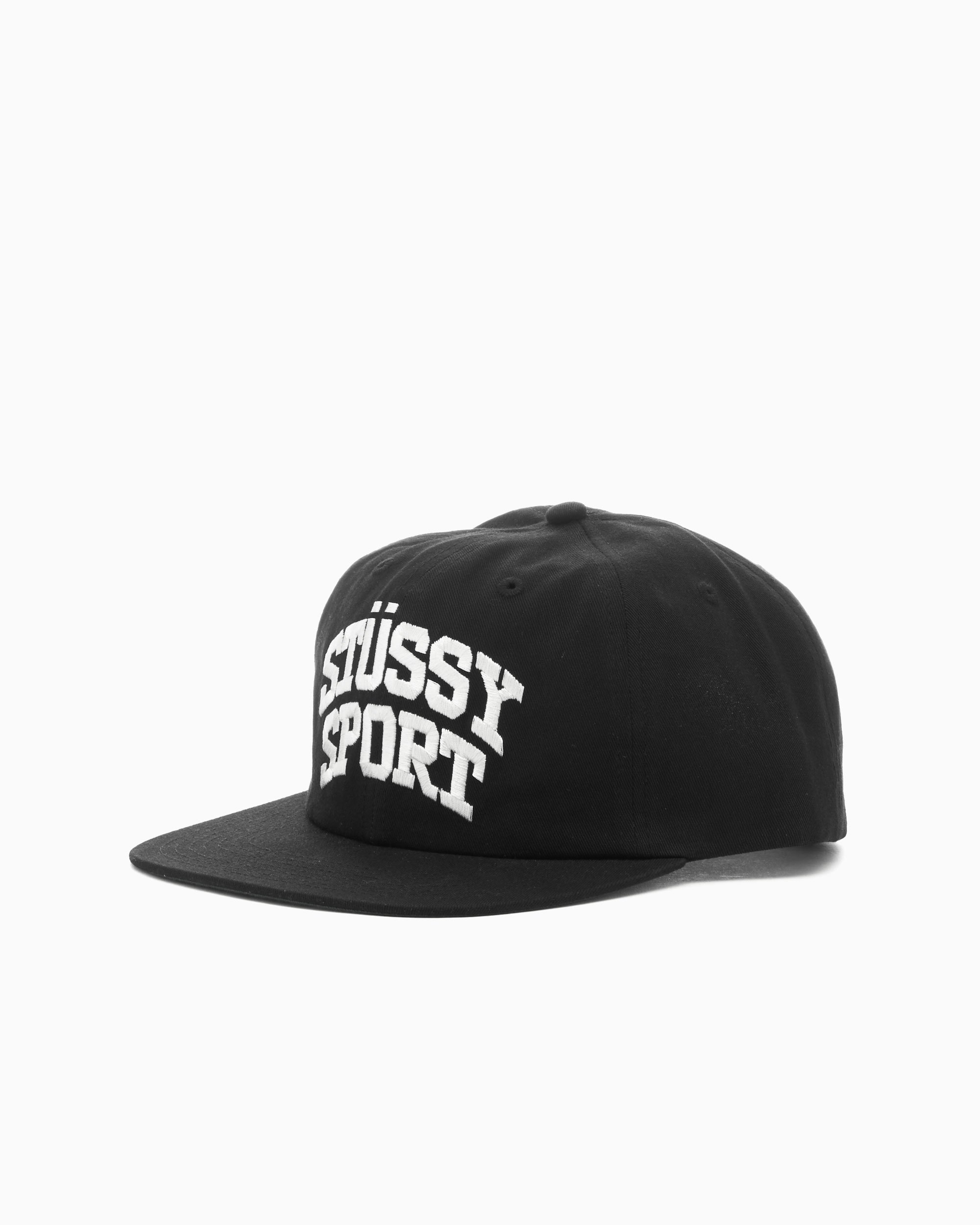 Stüssy Sport Unisex Cap Black 1311101-BLAC| Buy Online at FOOTDISTRICT