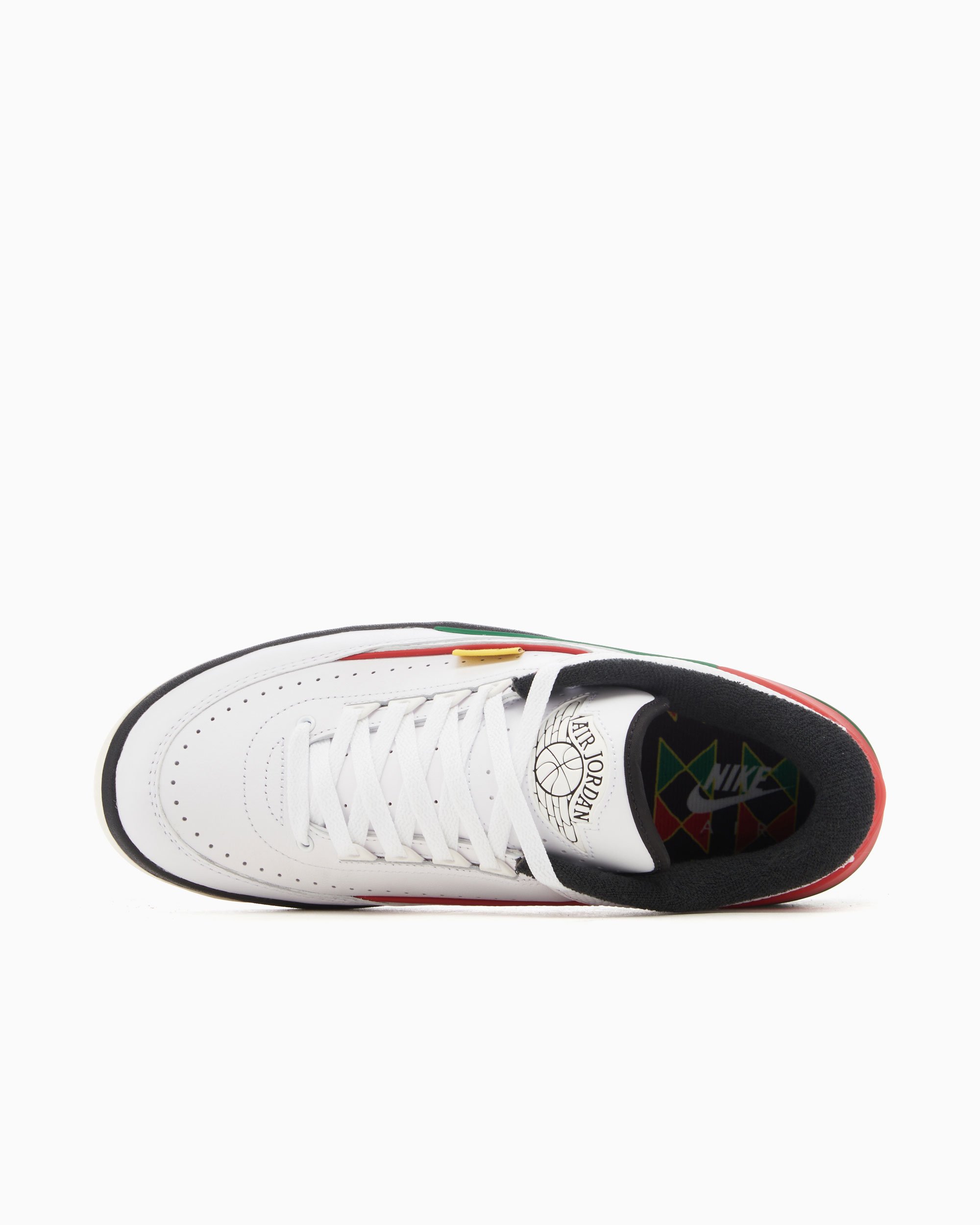 Air Jordan 2 Retro Low Quai 54 White FN7686 100 FOOTDISTRICT