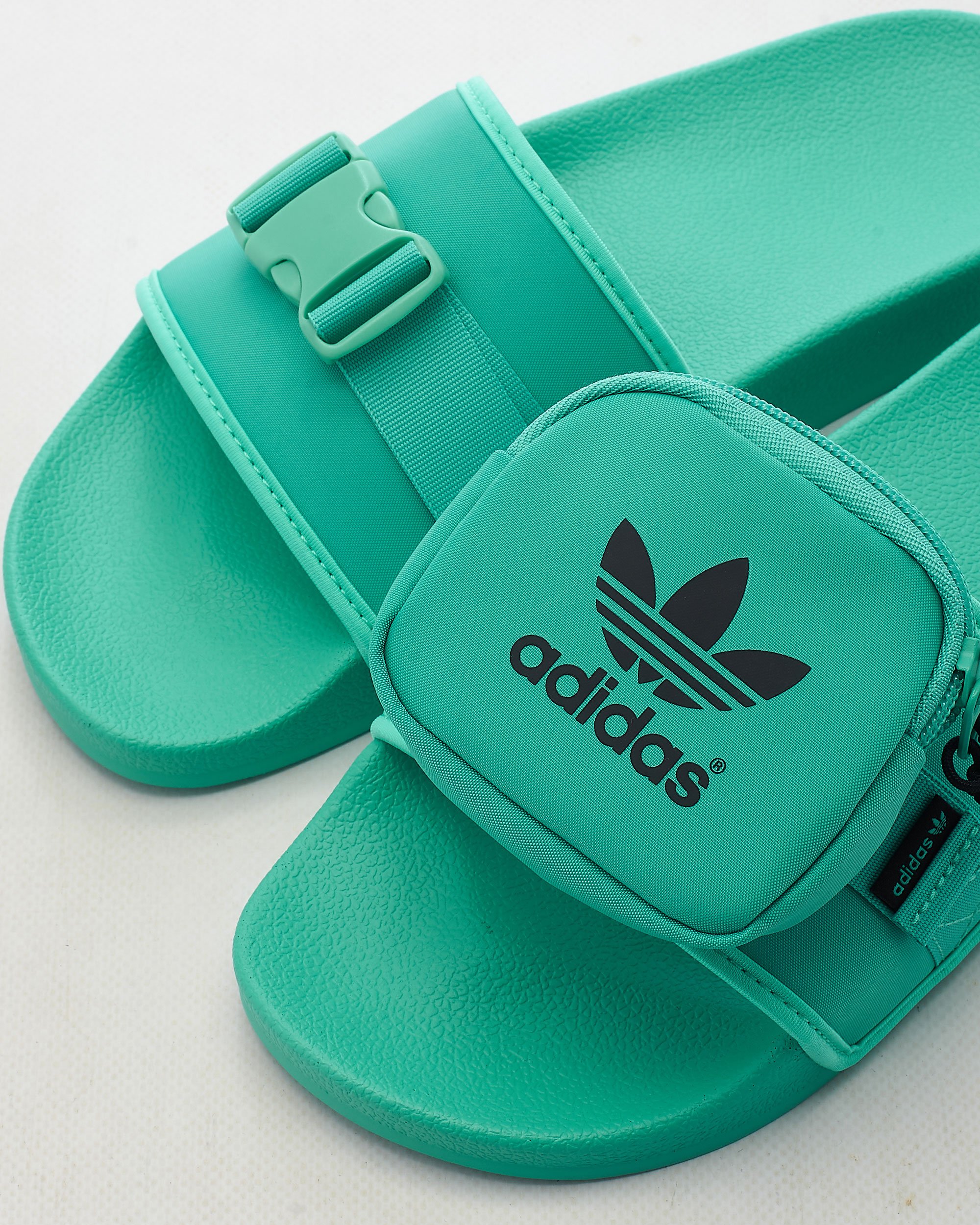 Chanclas adidas verdes shop