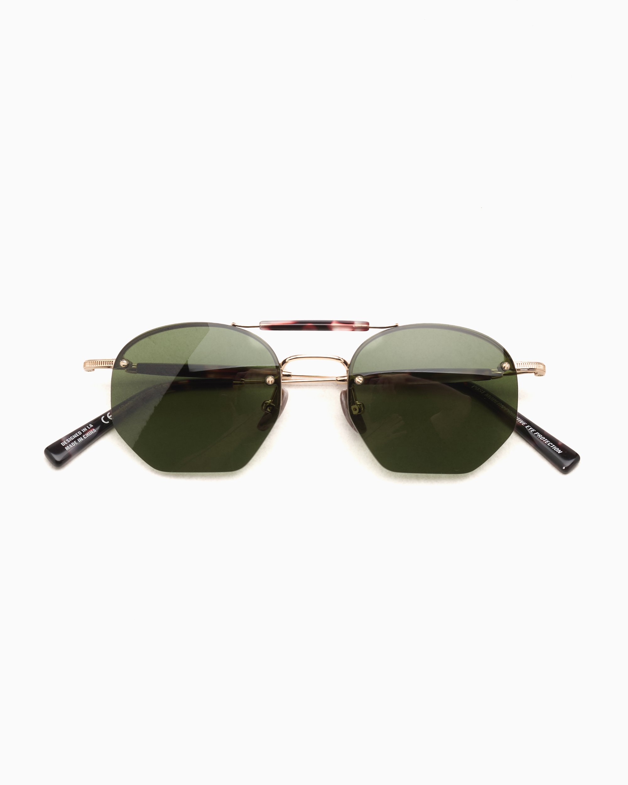 日本最大級 Brain Dead Kaz Post Modern Unisex Sunglasses Golden 小物