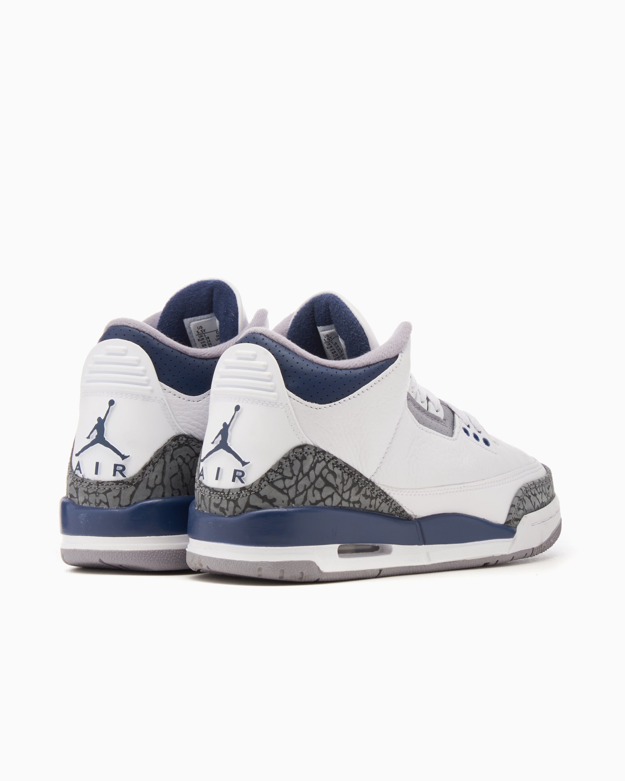 Air Jordan 3 Retro Midnight Navy GS WeiB DM0967 140 FOOTDISTRICT