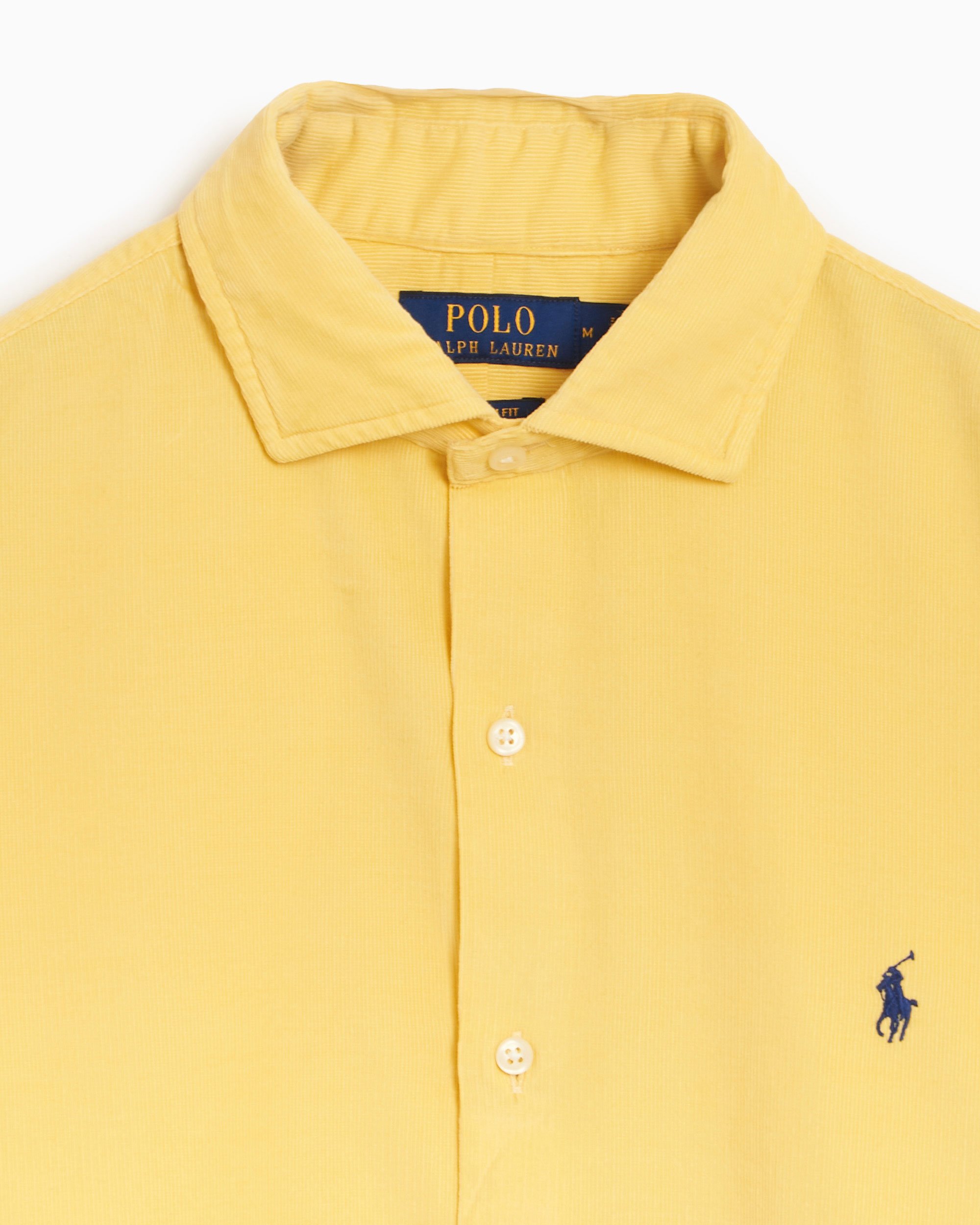 Polo Ralph Lauren Men's Shirt Yellow 710P00518002 | FOOTDISTRICT