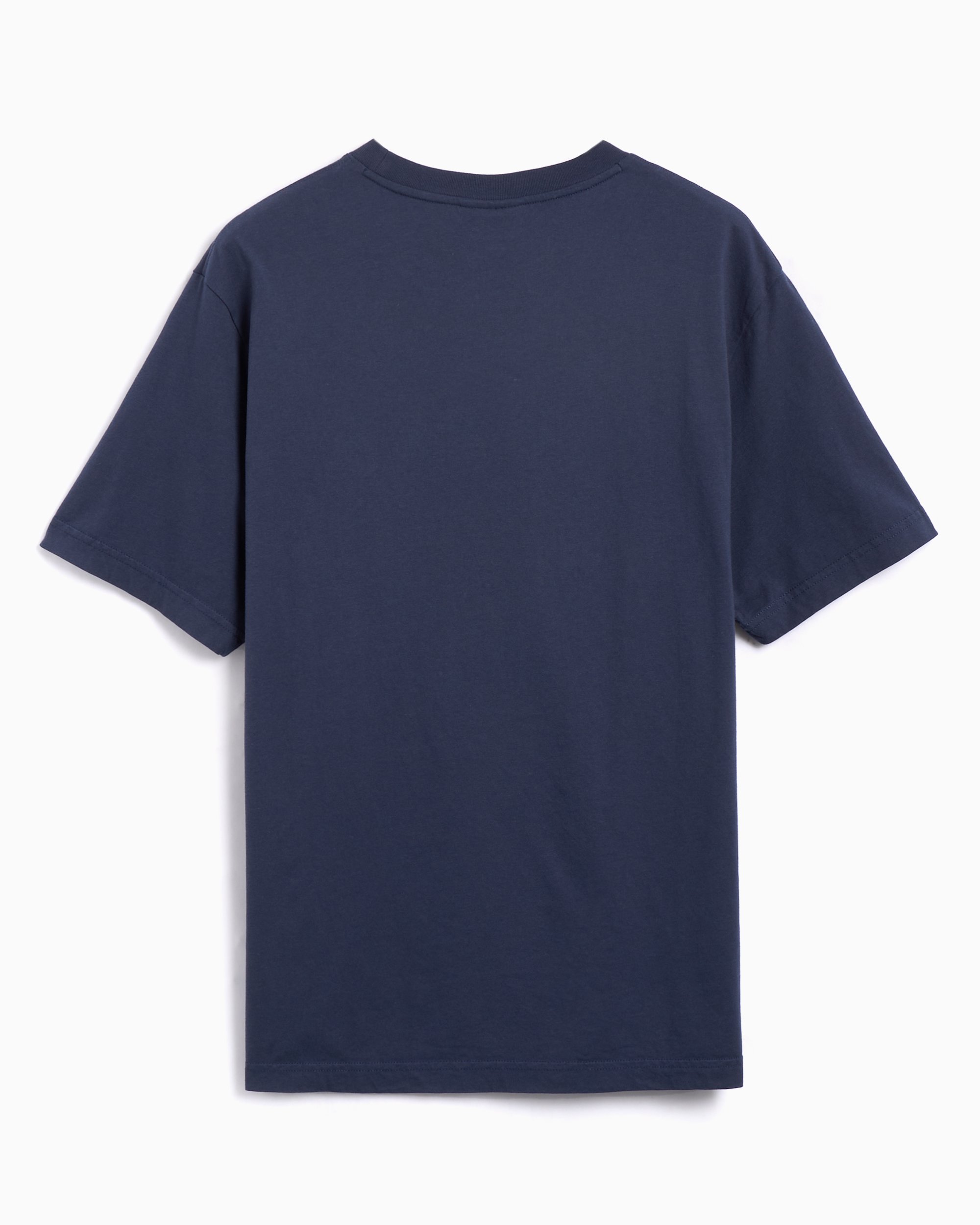 Maison Kitsuné Speedy Fox Patch Men's T-Shirt Blue
