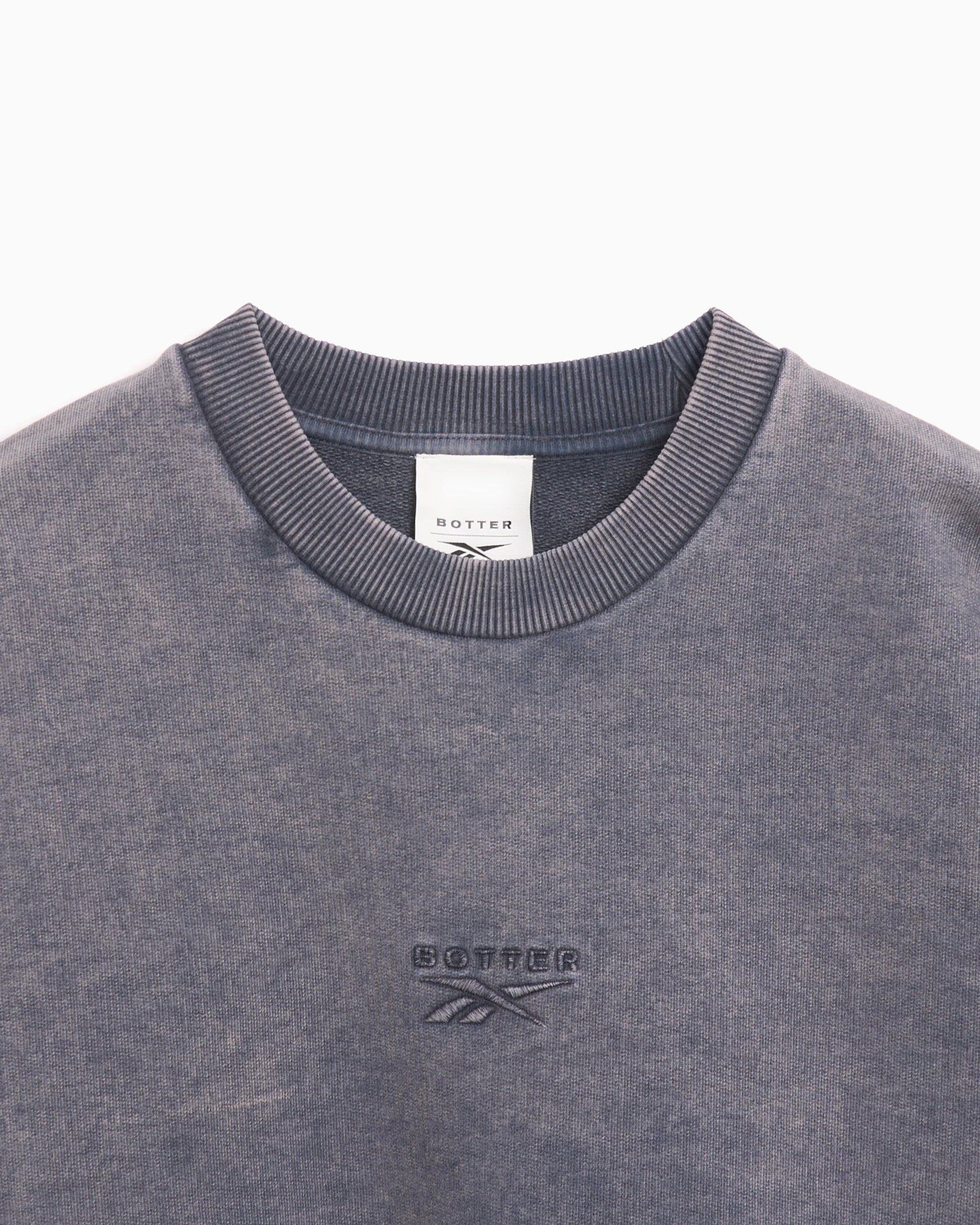 Reebok x Botter Trompe L Oeil Men s Sweatshirt Gray RMBA00DC99JER0014600 FOOTDISTRICT