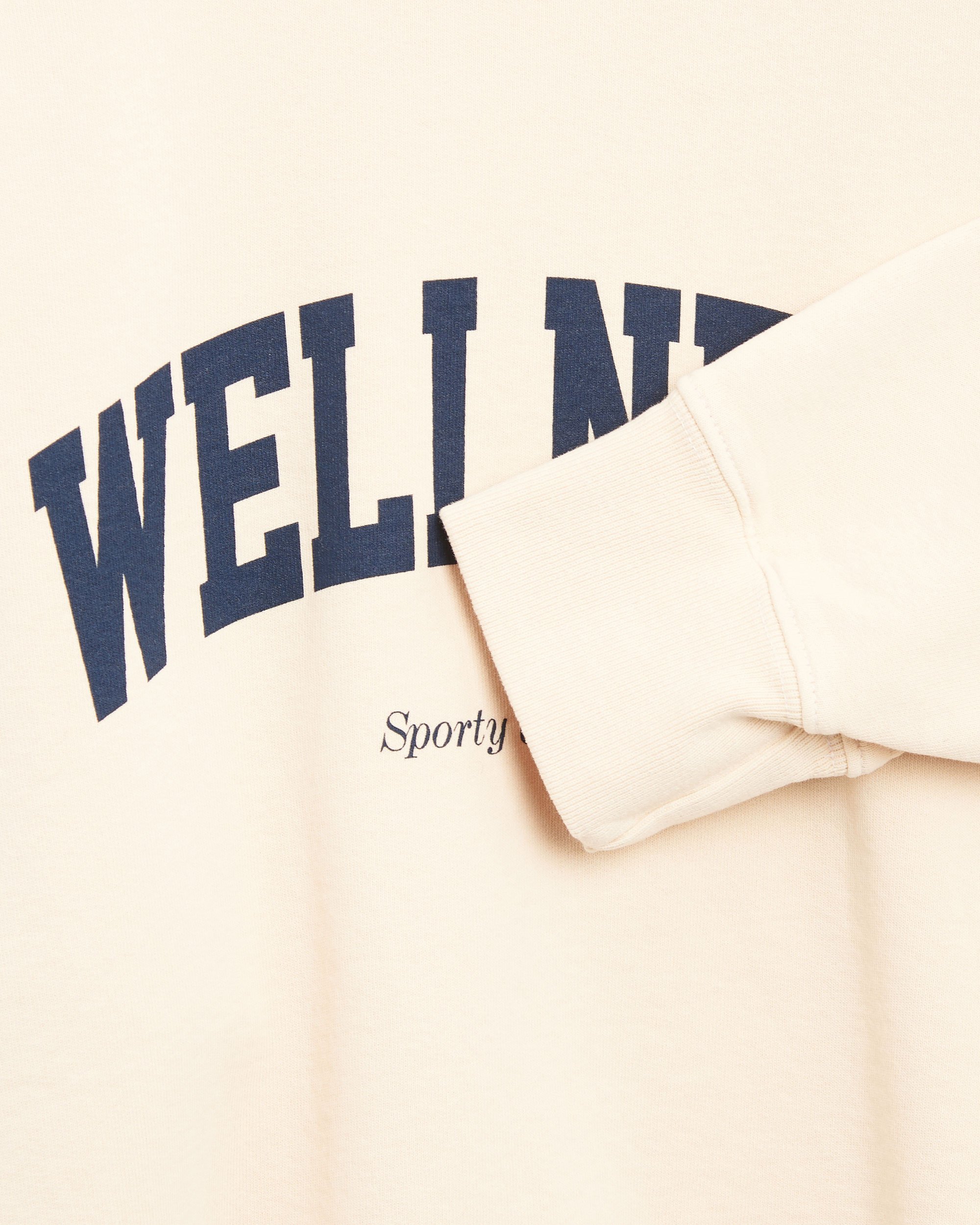 Sporty & Rich Wellness Ivy Unisex Sweatshirt White