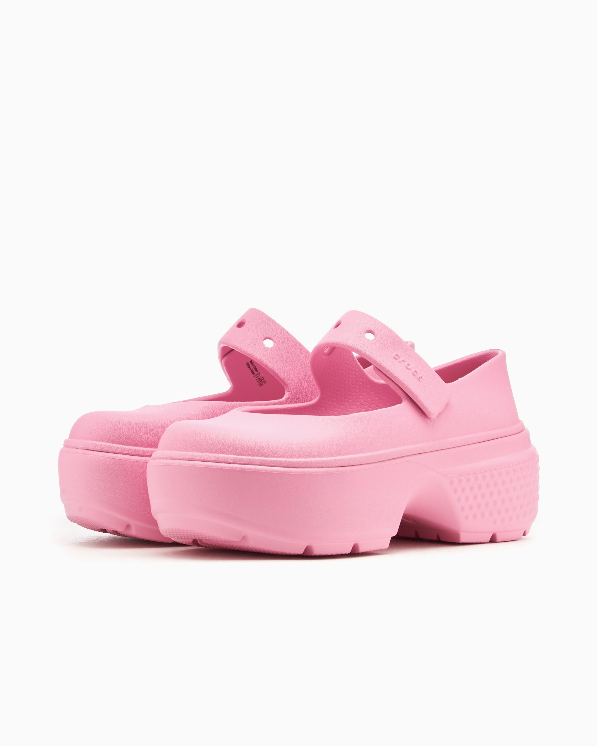Crocs Stomp Mary Jane Roze 209939 6XS FOOTDISTRICT