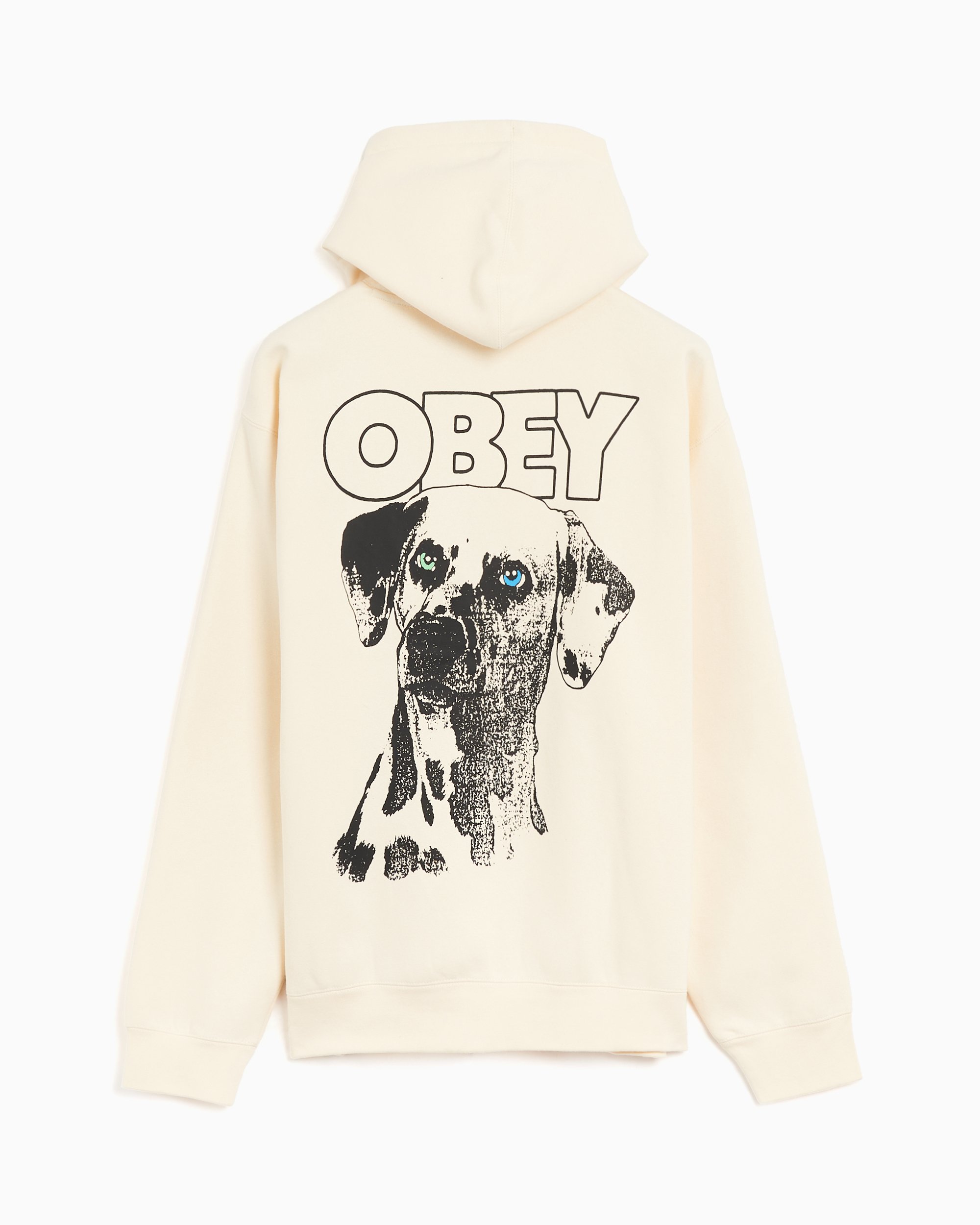 OBEY Clothing Obey Dalmation Men s Hoodie White 112843923 UBL FOOTDISTRICT