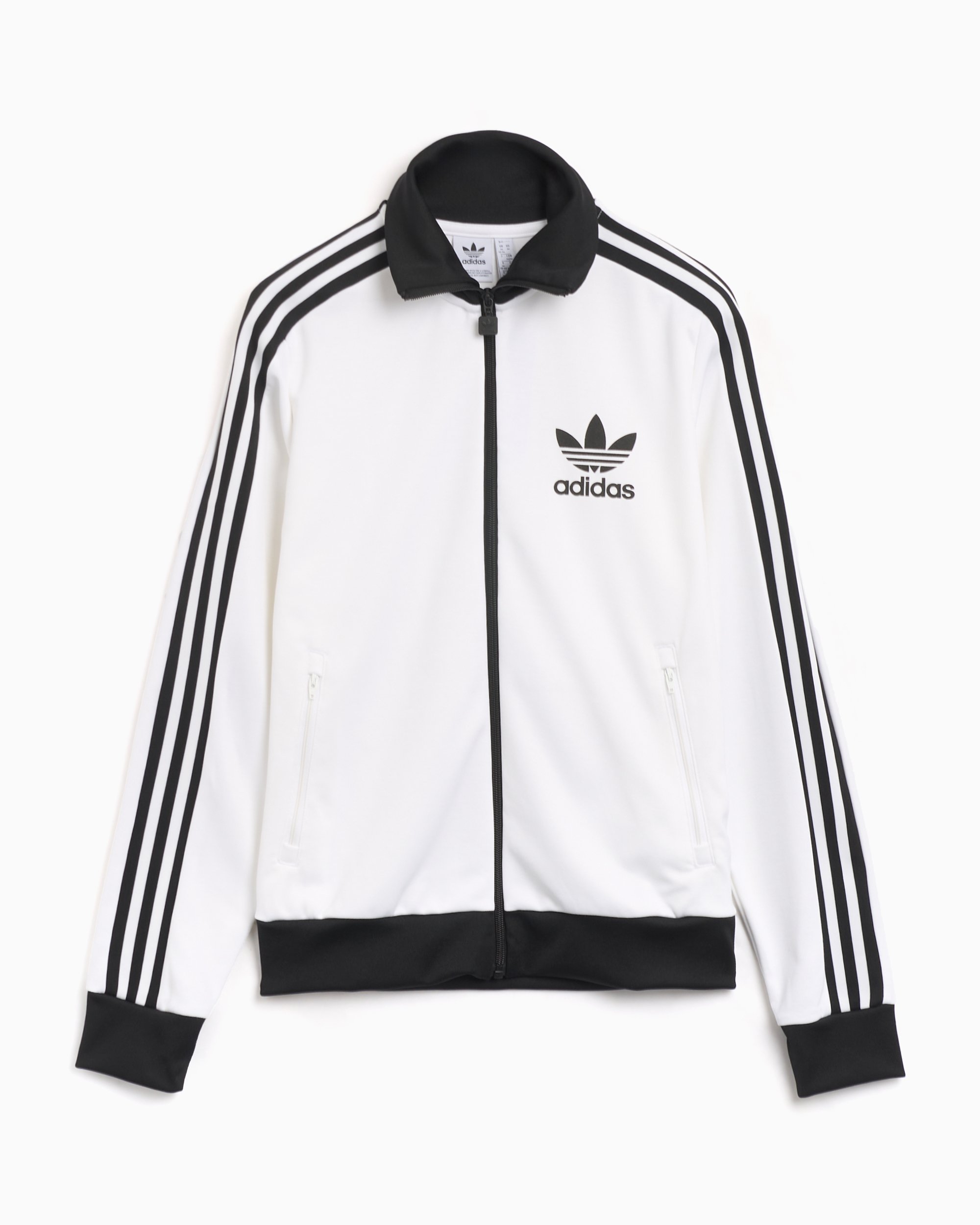 adidas Originals Classic Women s Track Jacket White JC5806 FOOTDISTRICT