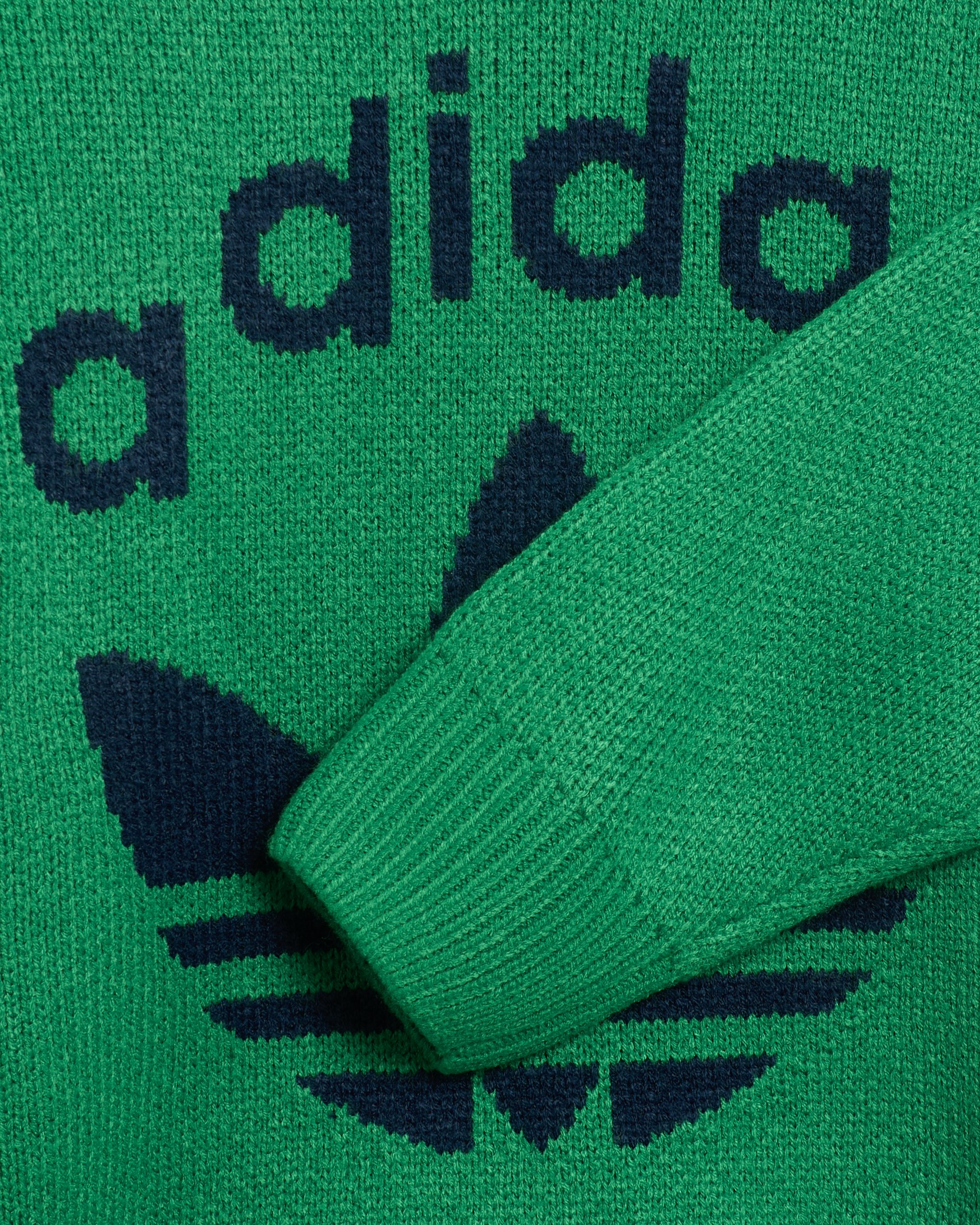 adidas Originals Men s Knit Sweater Grun JN5966 FOOTDISTRICT