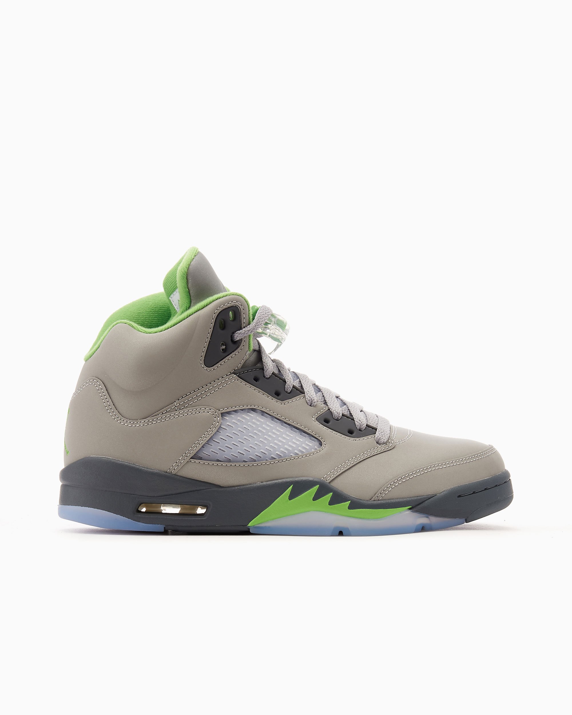 Grey and lime green jordans hotsell