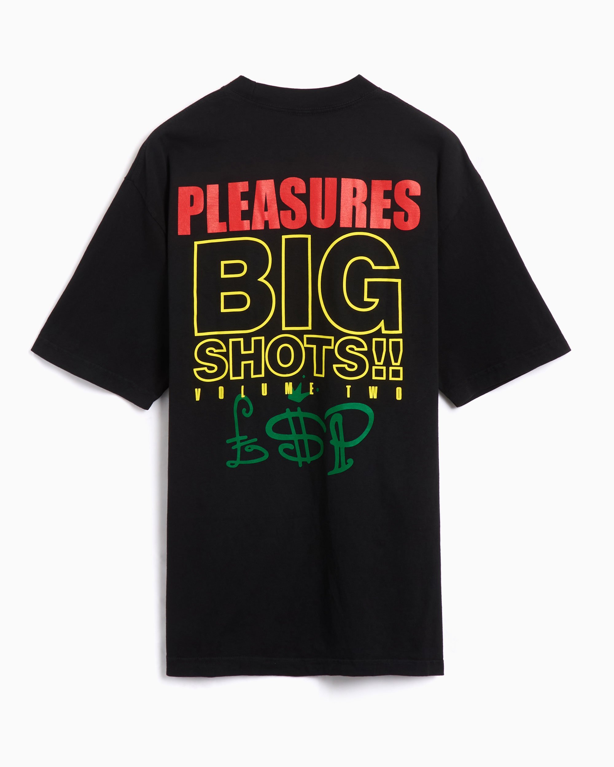 【PLEASURES】 LSP T-SHIRT Black Pleasures LSP Men's T-Shirt Black P25SP084-BLACK | FOOTDISTRICT