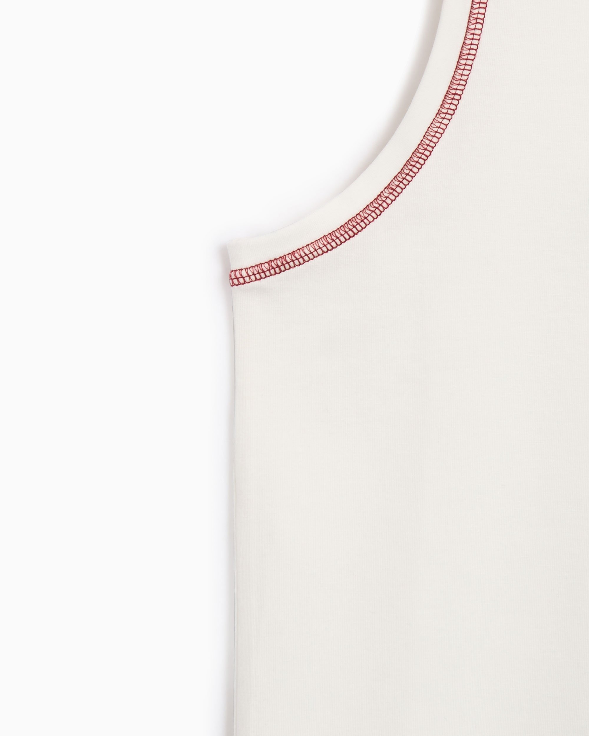 Dickies Racer Top - tienen algodón reciclado White