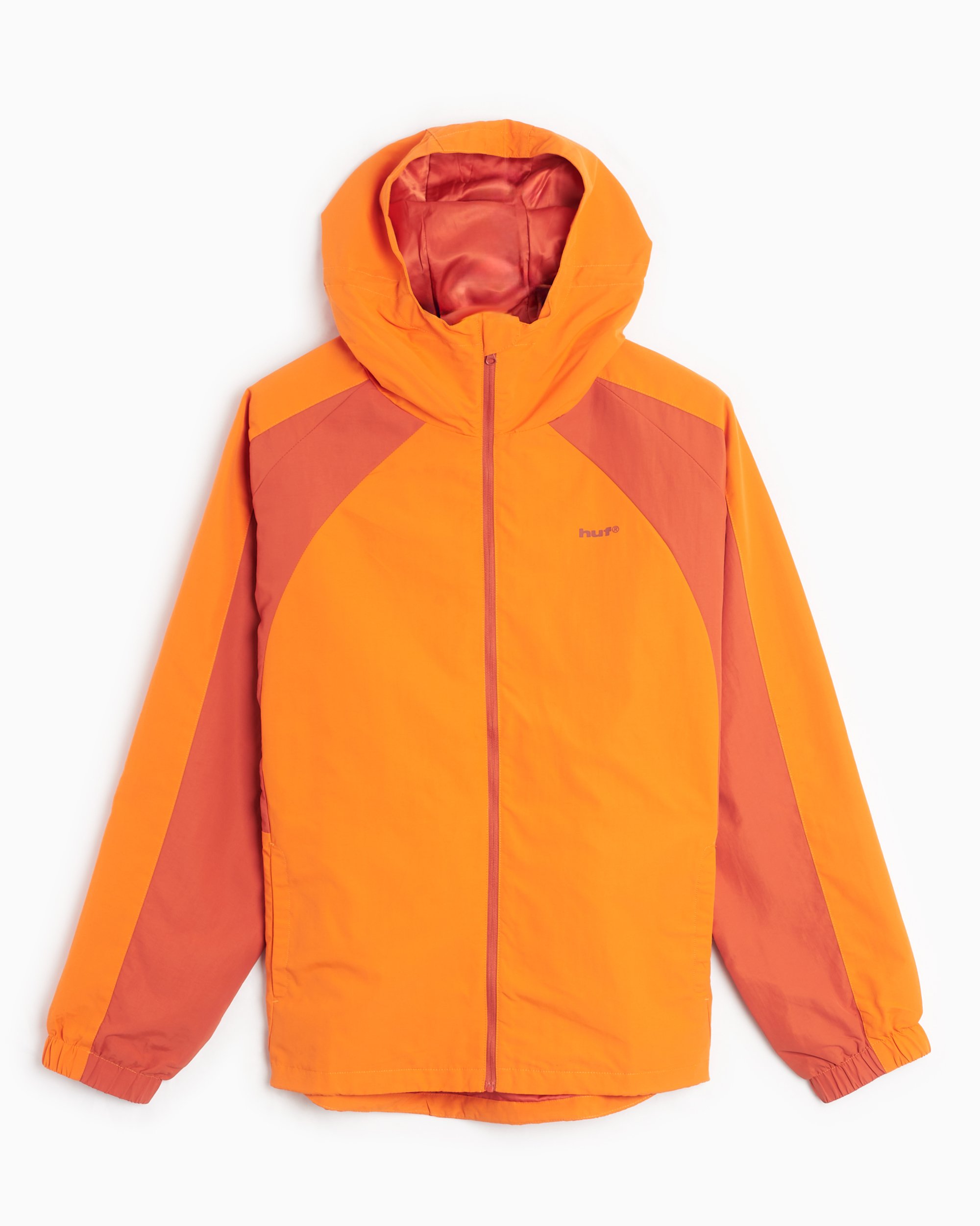 HUF Set Unisex Shell Hooded Jacket Naranja JK00389-ORNGE