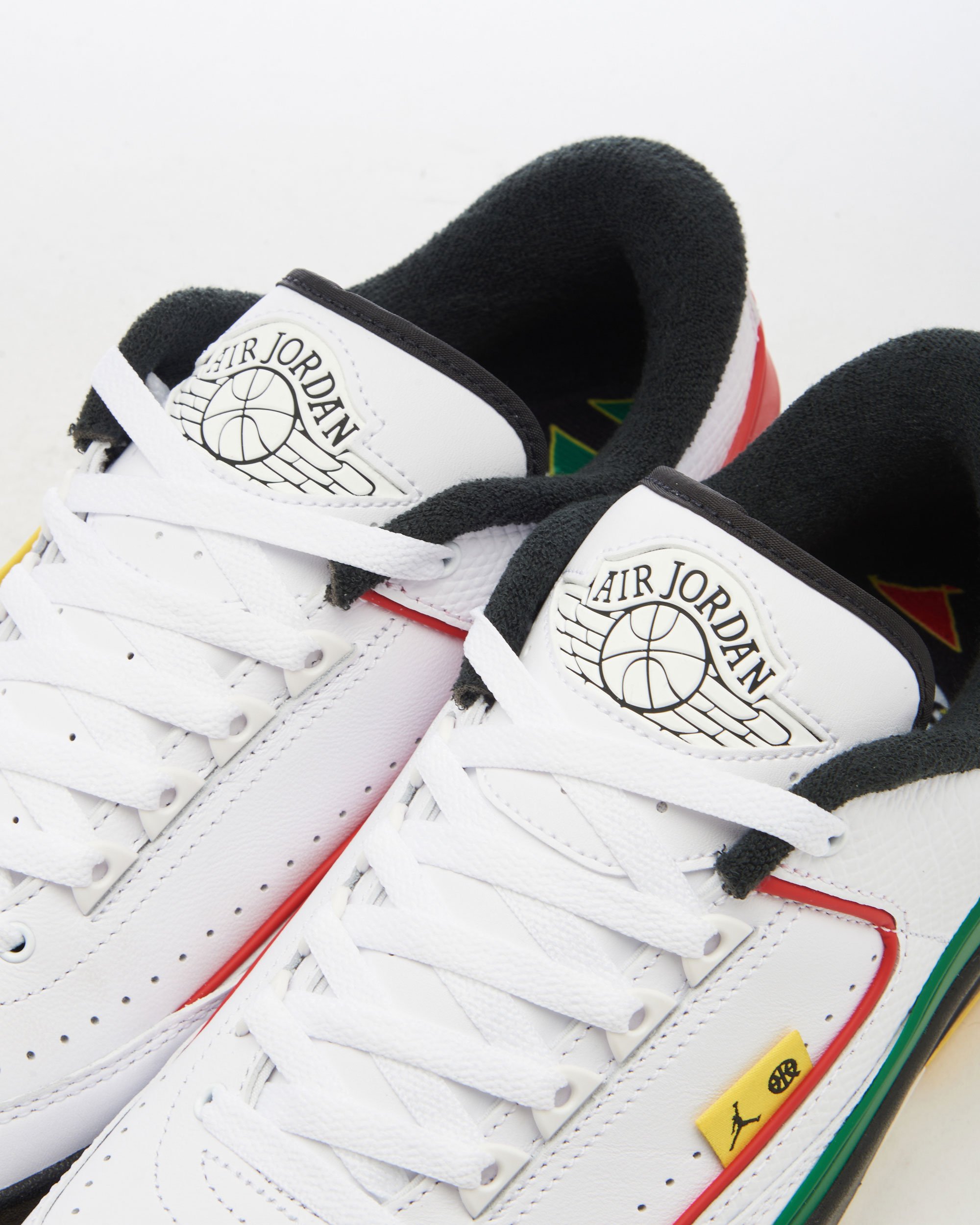 Air Jordan 2 Retro Low Quai 54 Blanco FN7686 100 FOOTDISTRICT