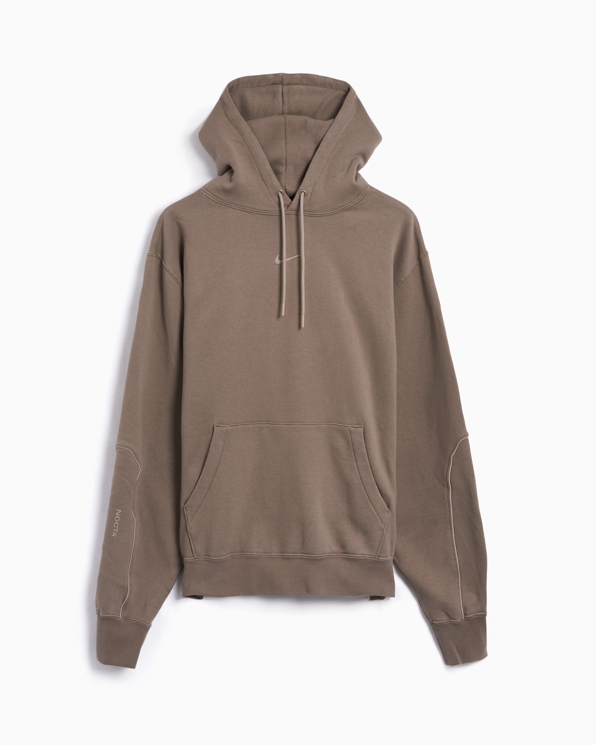 Nike x Drake NOCTA NRG Men s Fleece Hoodie Brown FN7659 040 FOOTDISTRICT