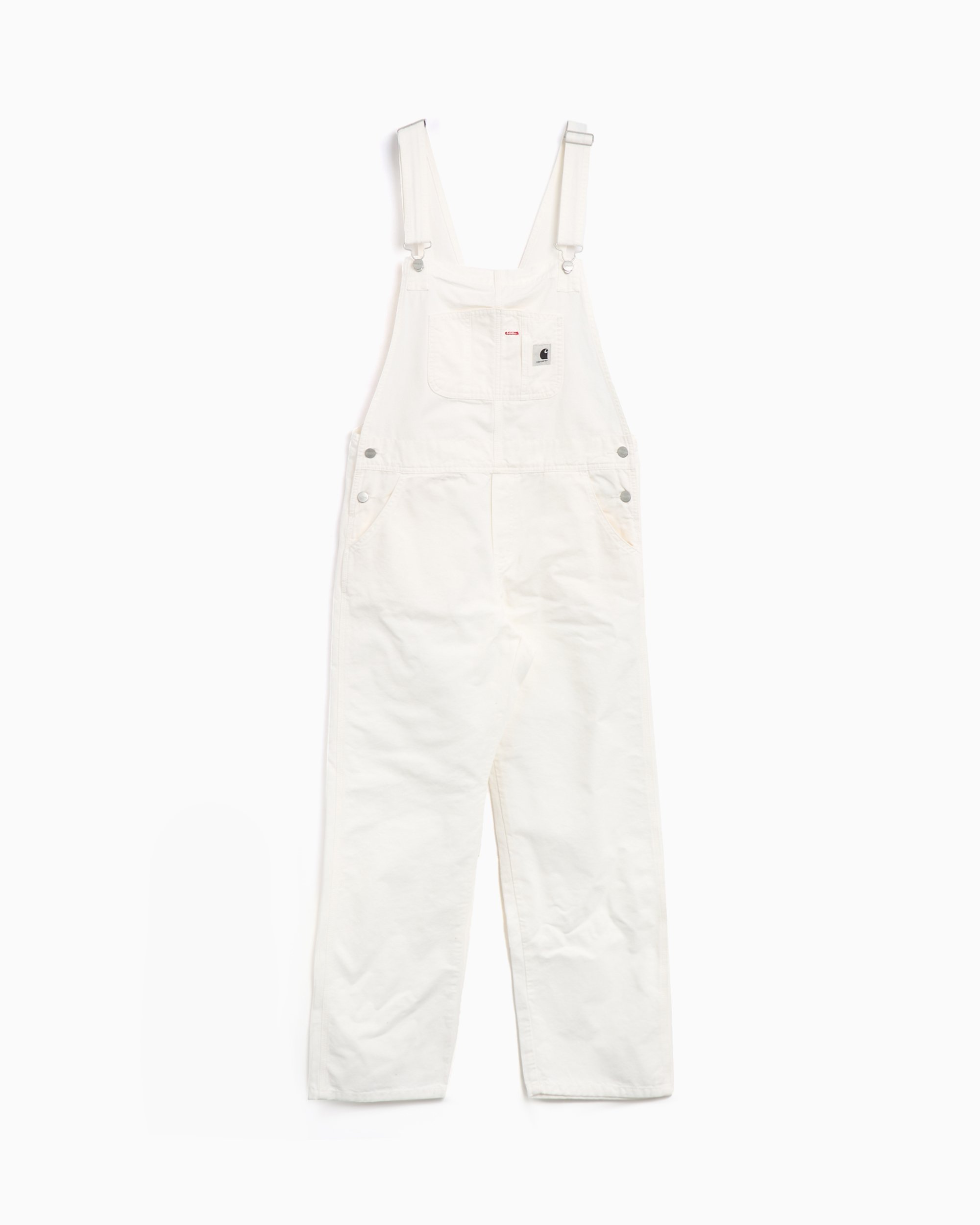 Carhartt WIP Bib Women's Straight Overall White I032965-D602