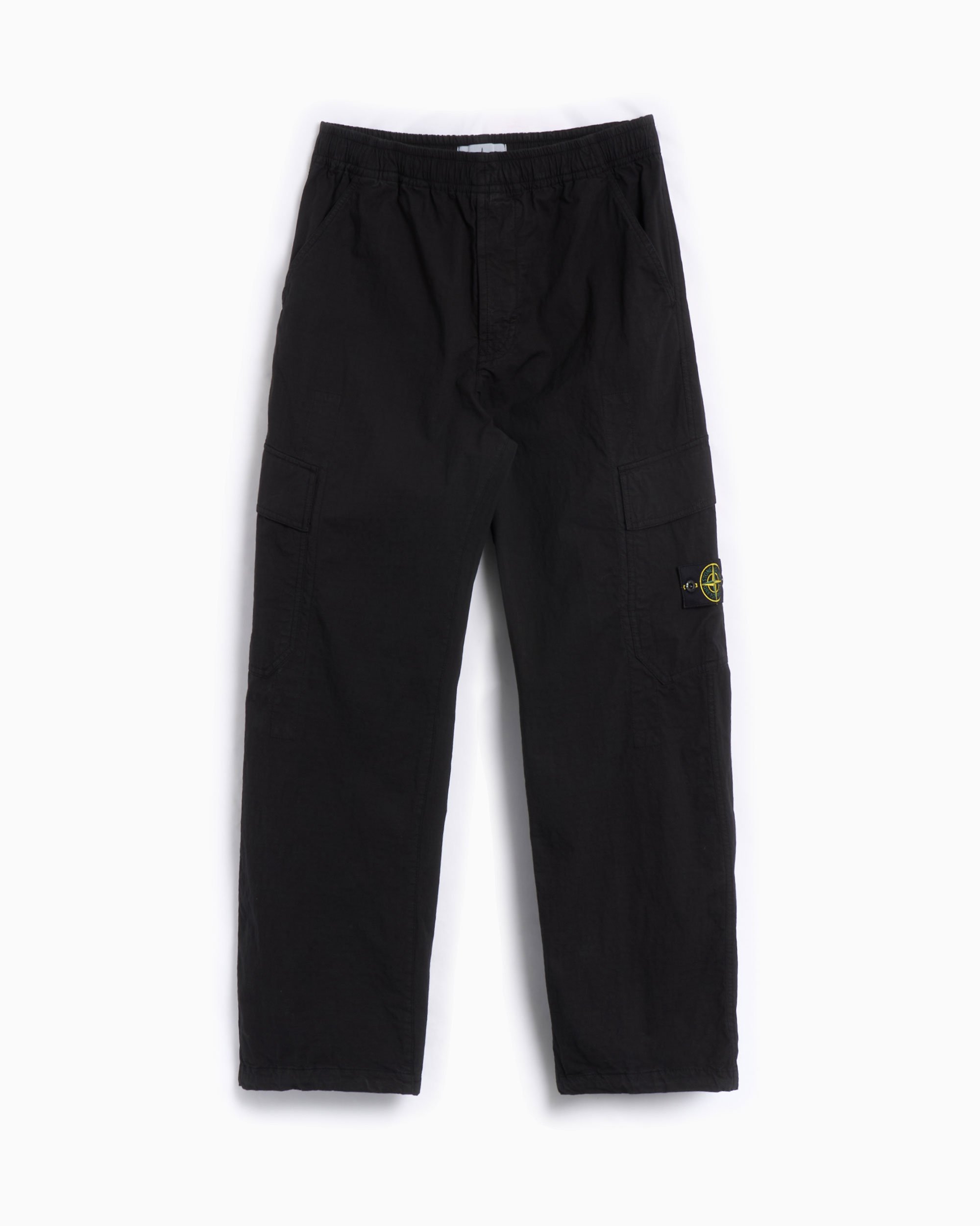 パンツ 22SS STONE  Black Cargo Pants 22SS STONE ISLAND Black Cargo Pants