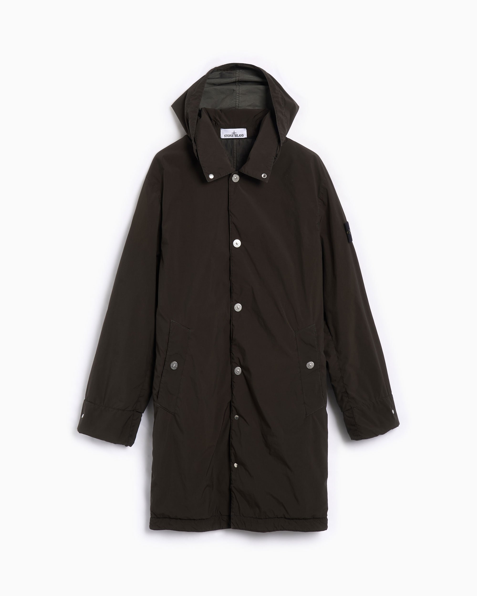 Stone Island Men's Rain Jacket Gray K2S157100004S0042-V0062