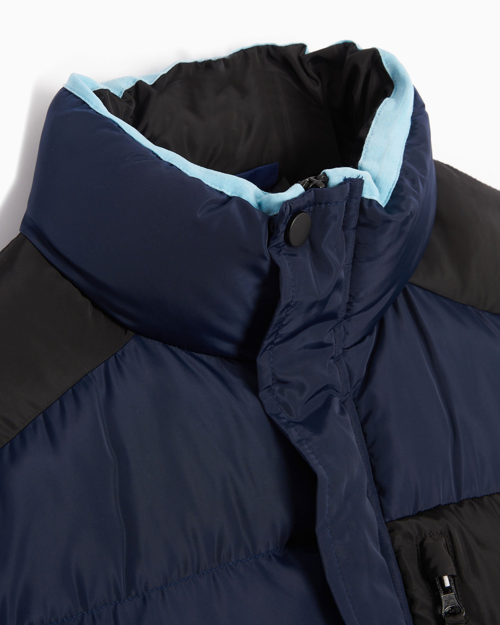 Helas. Puff Tuff Men s Puffer Jacket Bleu A03S3D1JKTPFR NAVY FOOTDISTRICT