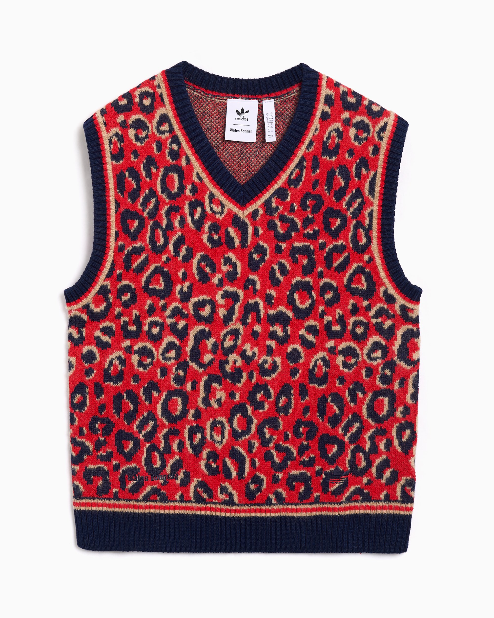 adidas Originals x Wales Bonner Animal Print Men's Vest Multi