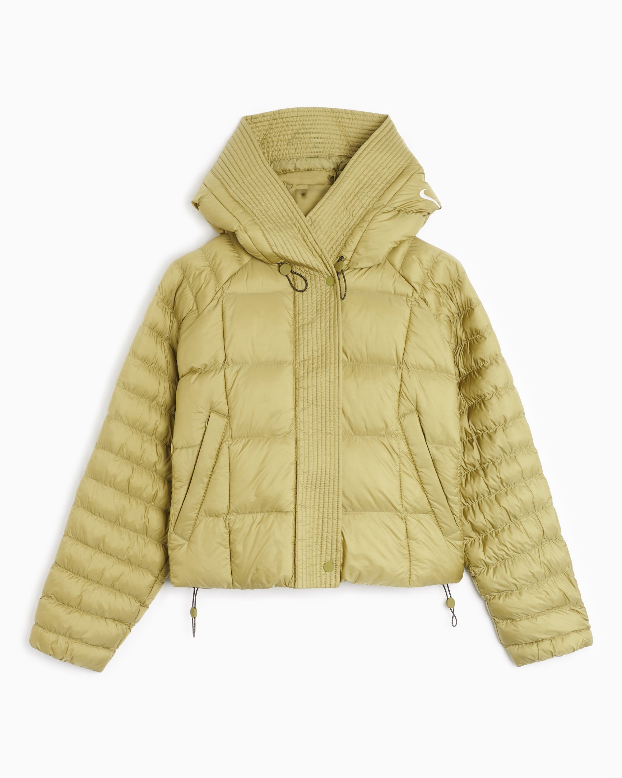Nike yellow outlet puffer jacket