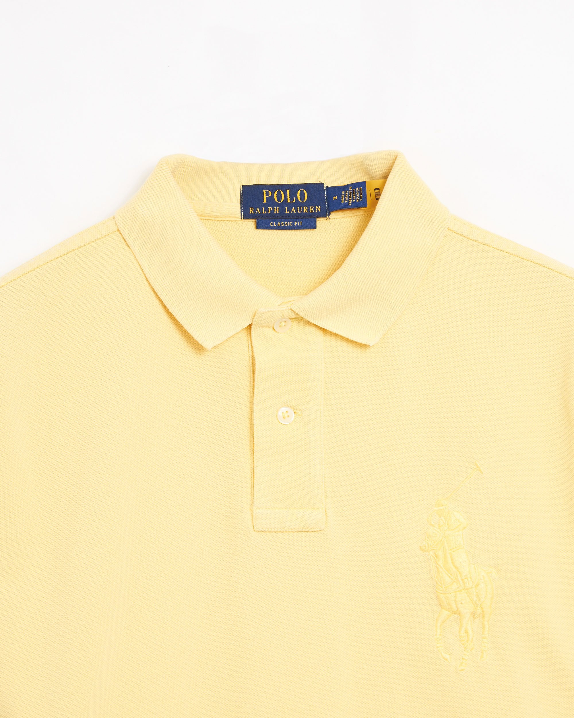 Polo Ralph Lauren Big Pony Men s Polo Gelb 710936508003 FOOTDISTRICT