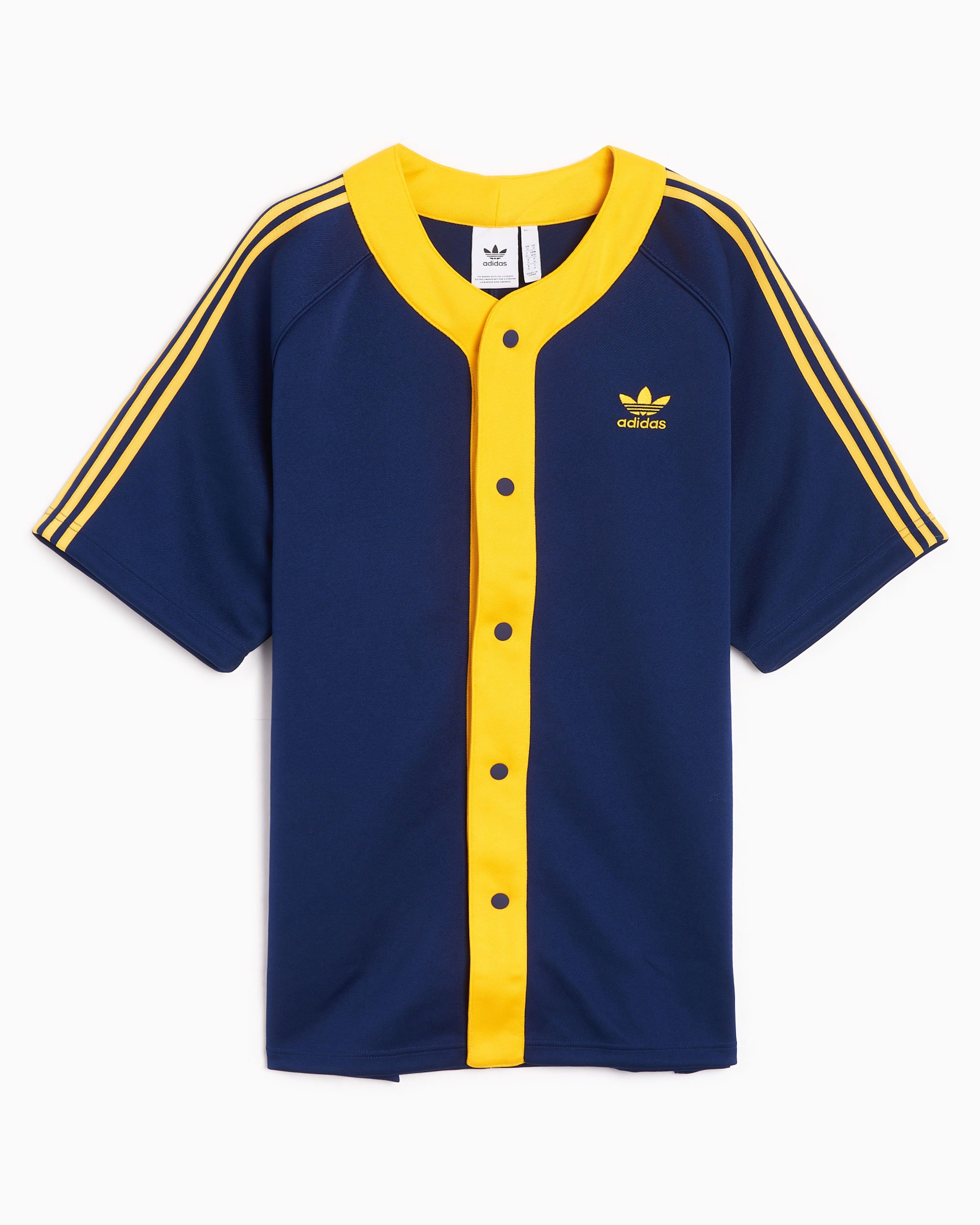 adidas Originals Adicolor Classics Unisex Baseball Shirt Blauw