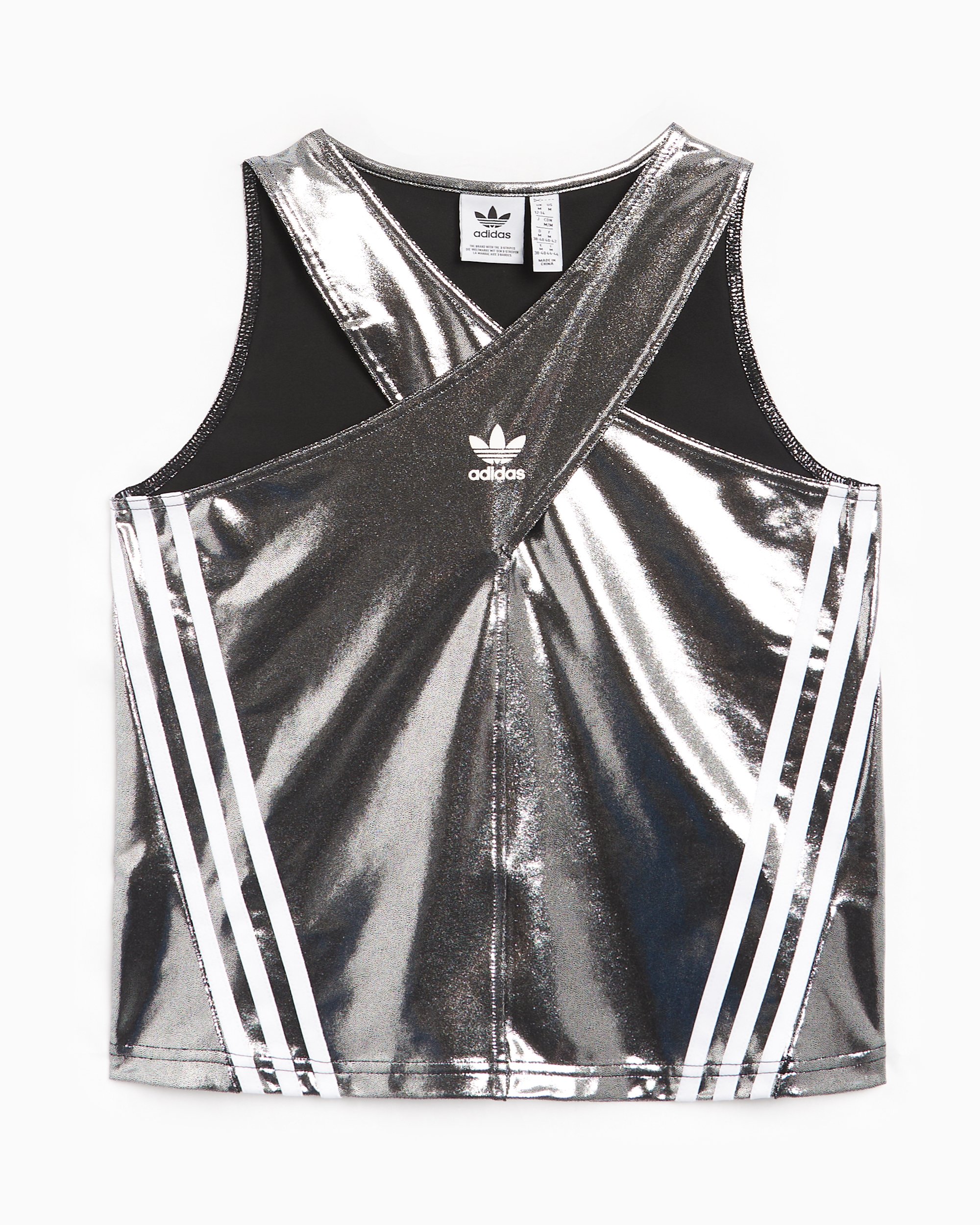 adidas Originals Adilenium Women s Tank Top Silberfarben JM9261 FOOTDISTRICT