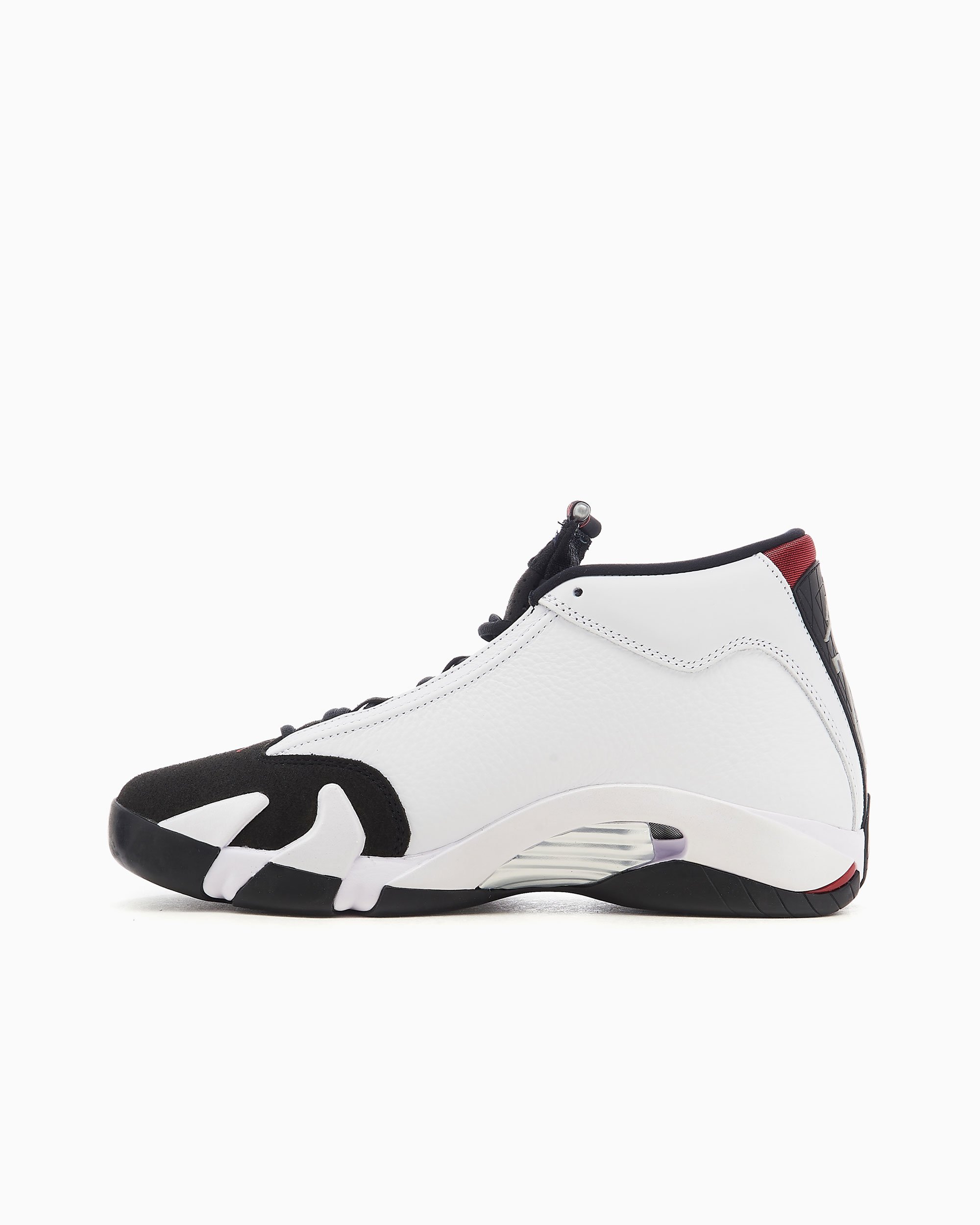 Air Jordan 14 Retro Black Toe WeiB 487471 160 FOOTDISTRICT