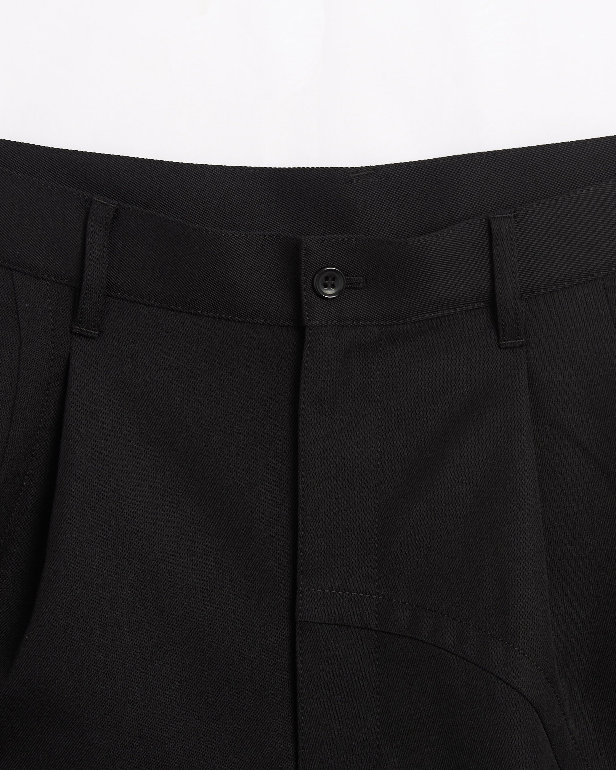 Comme Des Garçons Shirt Men's Woven Pants Black FM-P003-S24