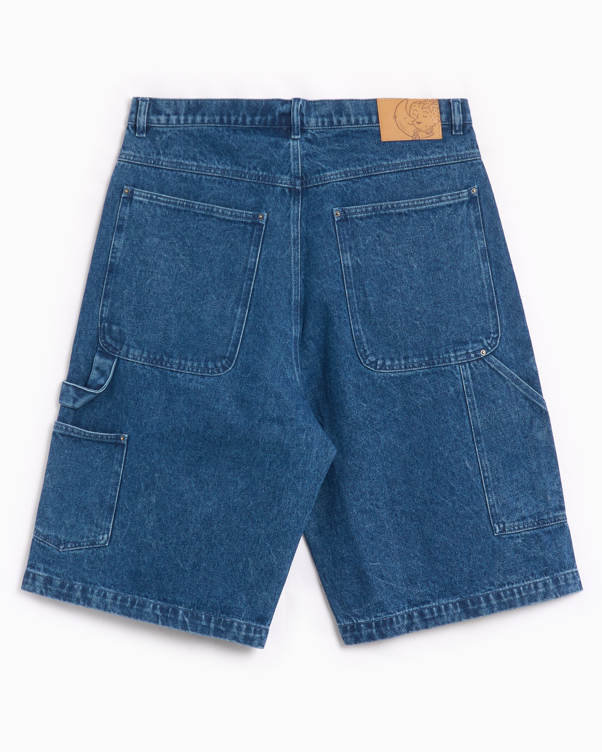 Sky High Farm Workwear Mindblown Unisex Print Denim Shorts